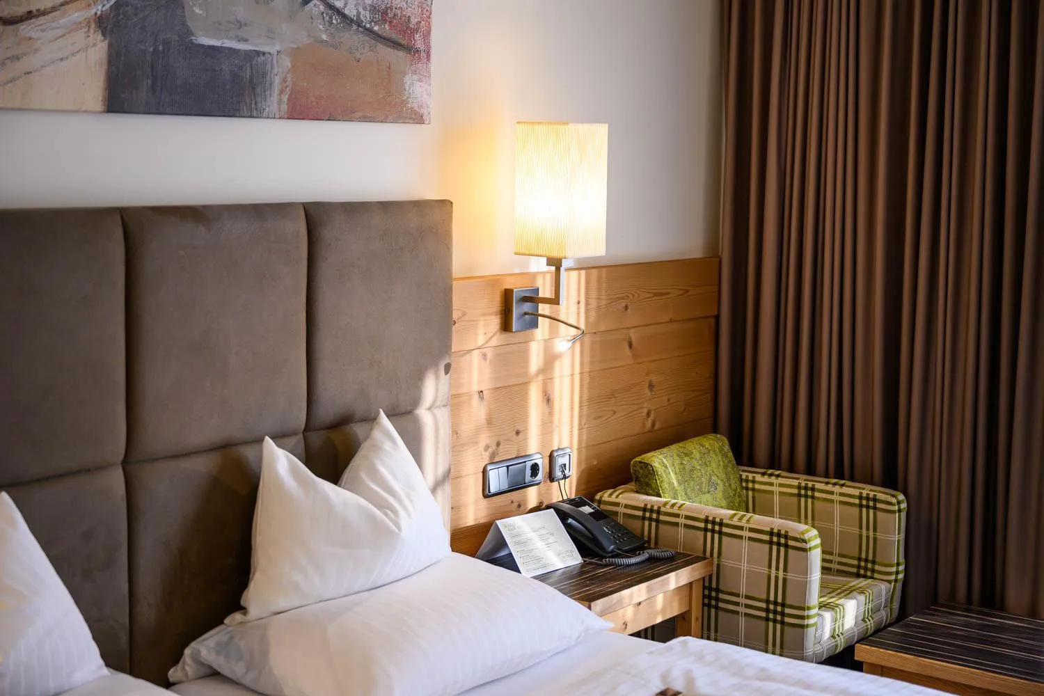 Photo of the whole room, Bed in Hotel Garni Melanie