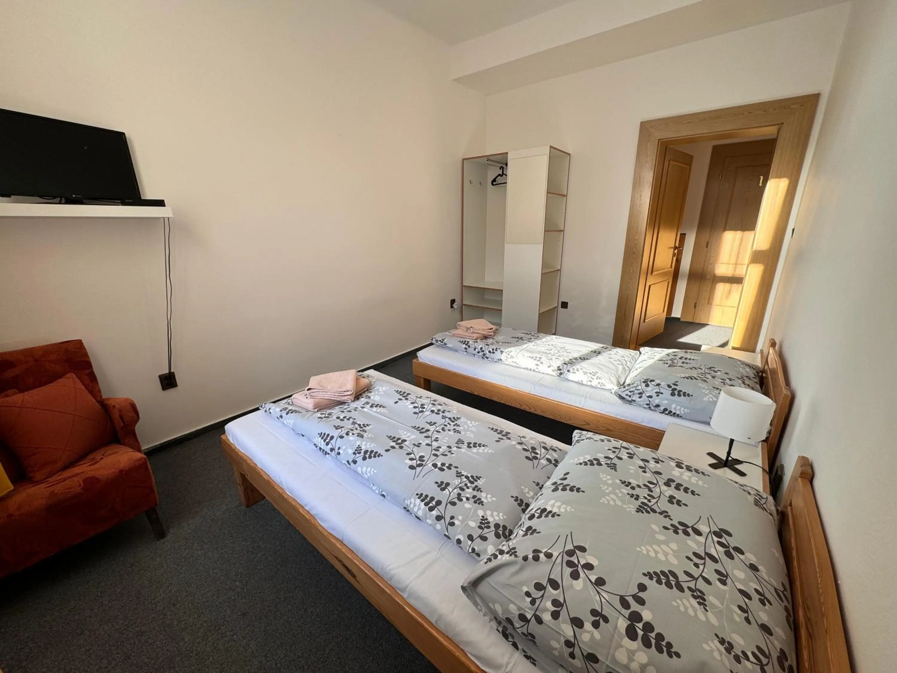 Bed in Hotel Praděd Rýmařov