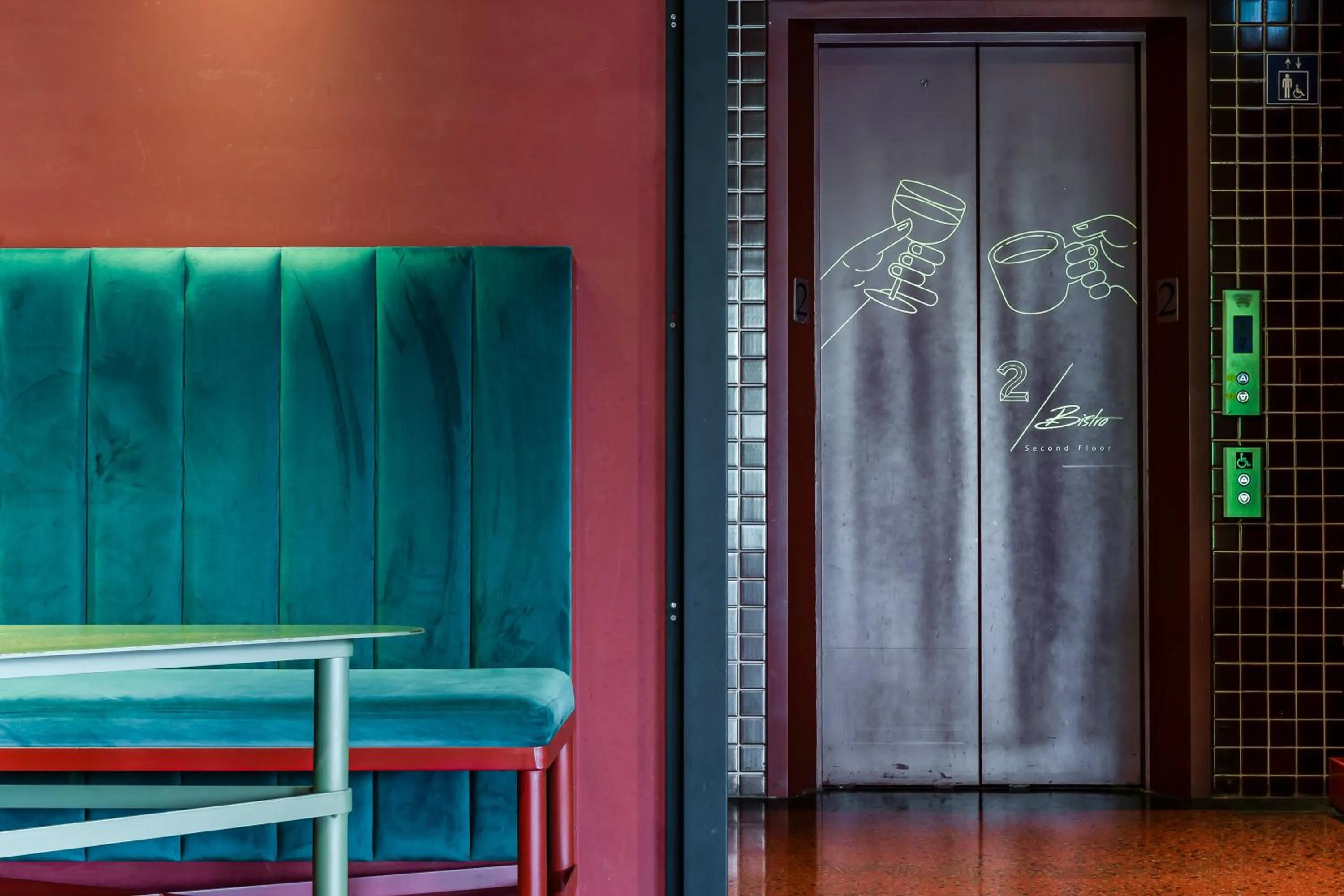 Property building in Getcha Hostel