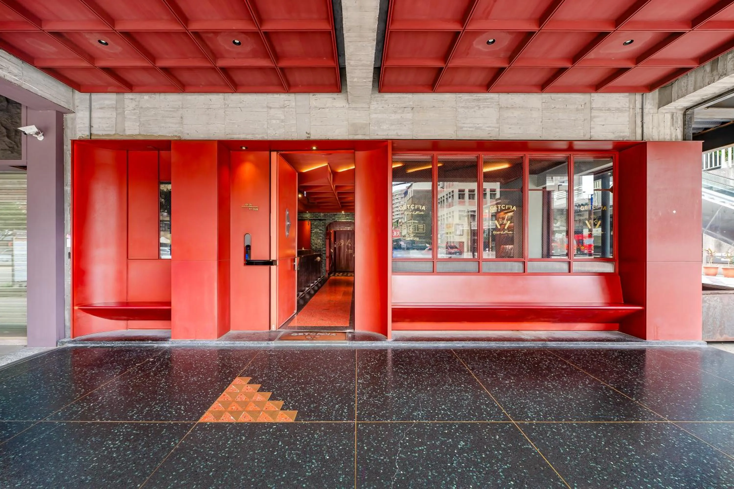 Property building in Getcha Hostel