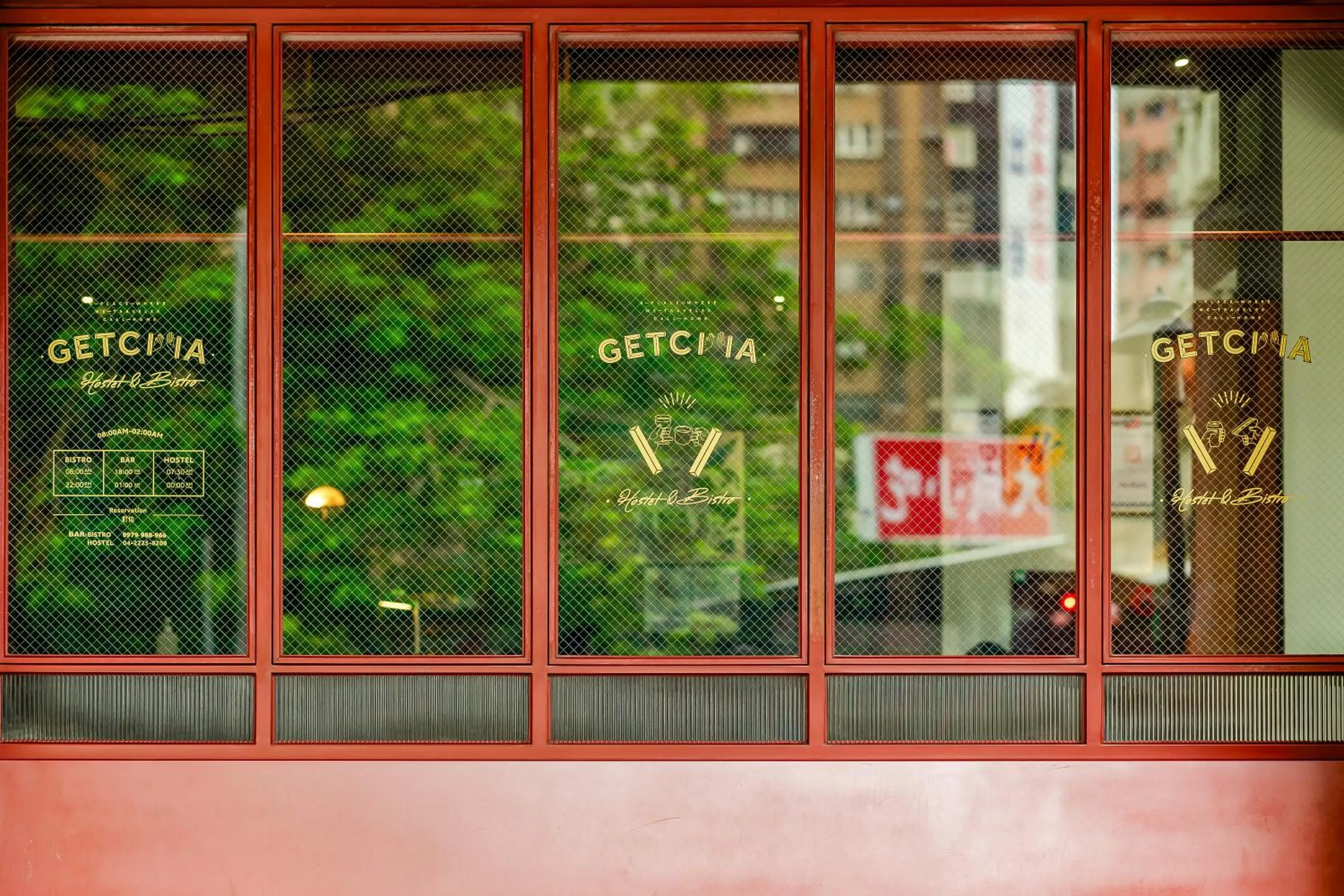 Property building in Getcha Hostel