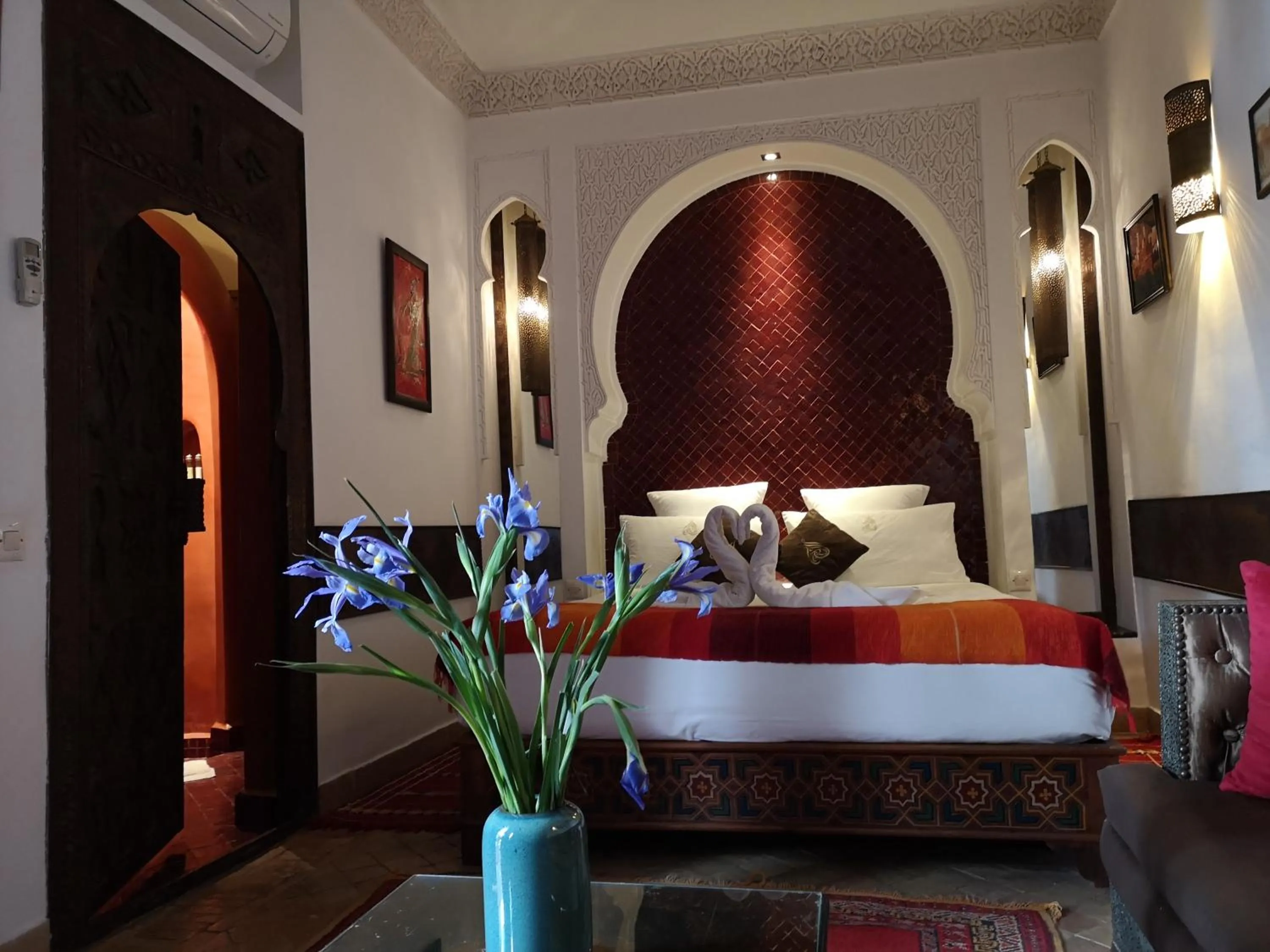 Bedroom in Riad Charme d'Orient Adults Only