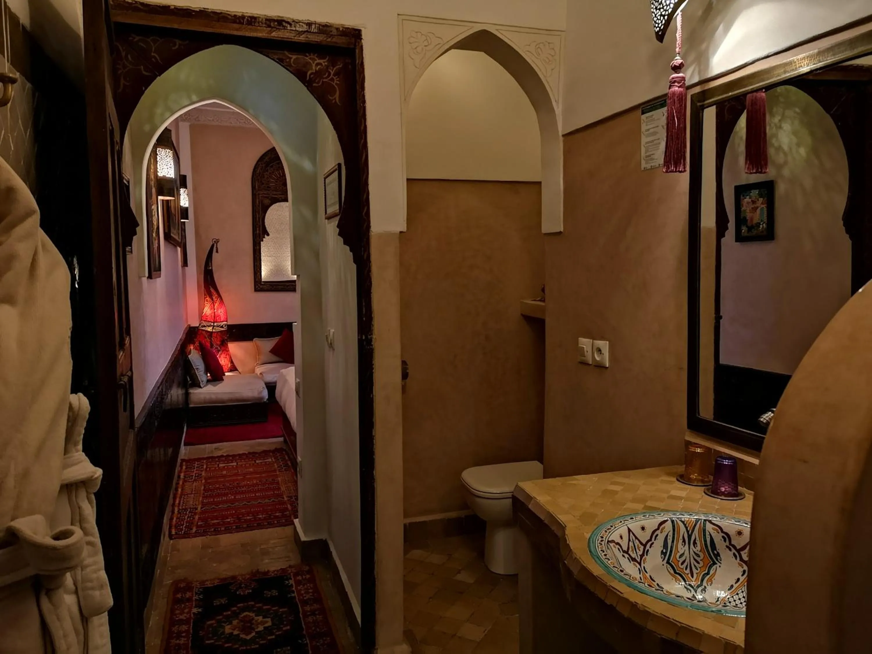 Bathroom in Riad Charme d'Orient Adults Only