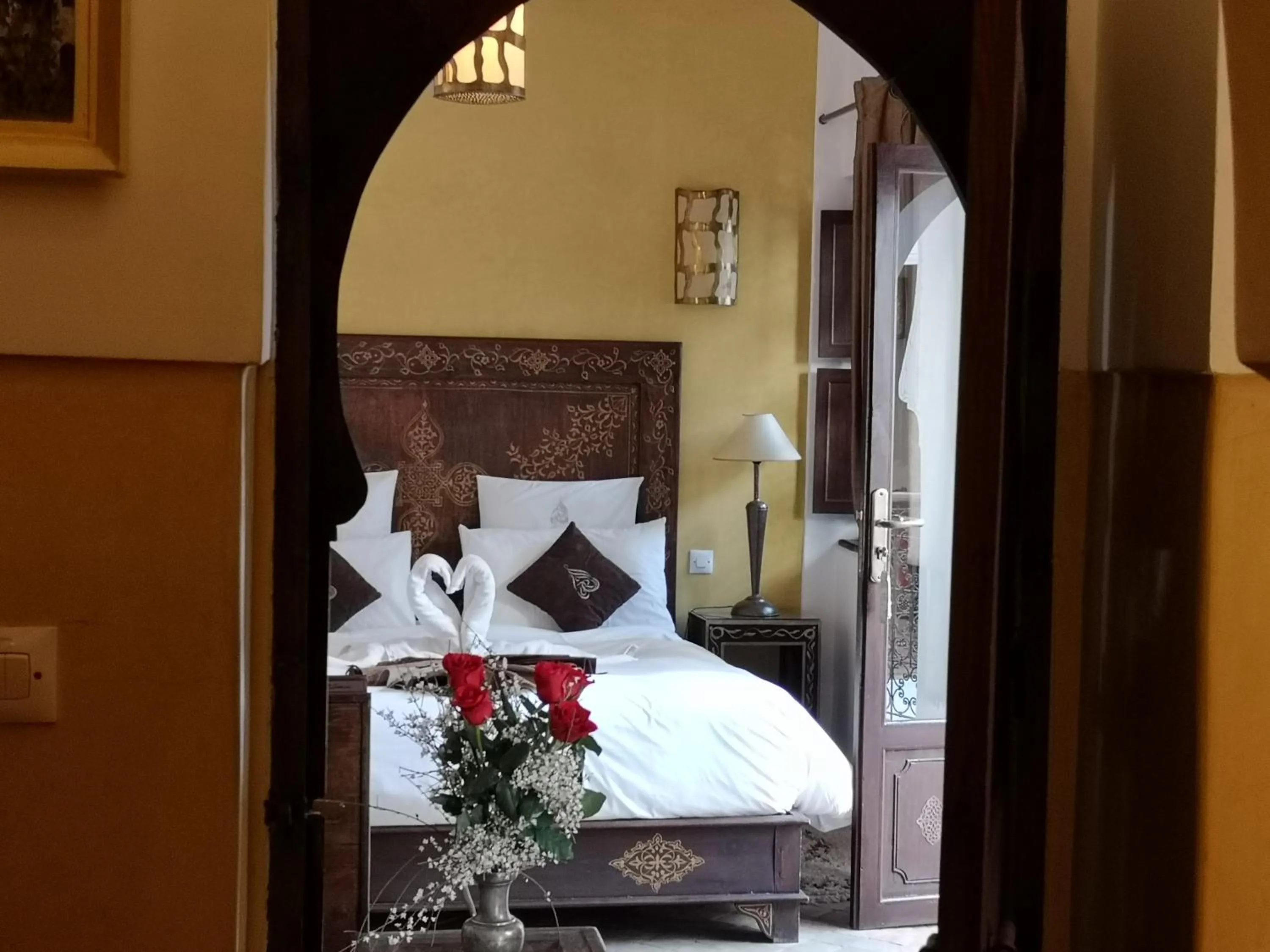 Bedroom in Riad Charme d'Orient Adults Only