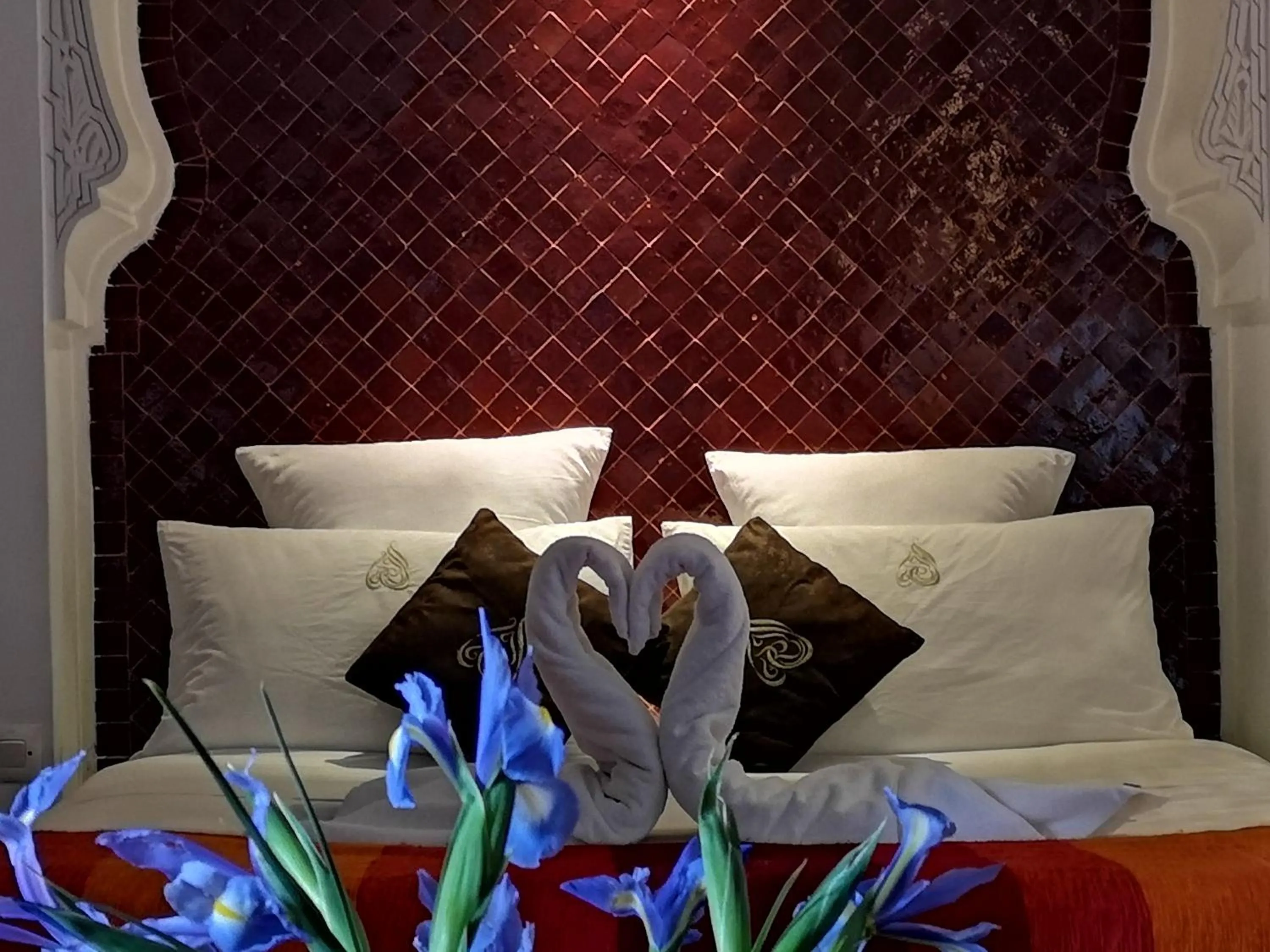 Bedroom in Riad Charme d'Orient Adults Only