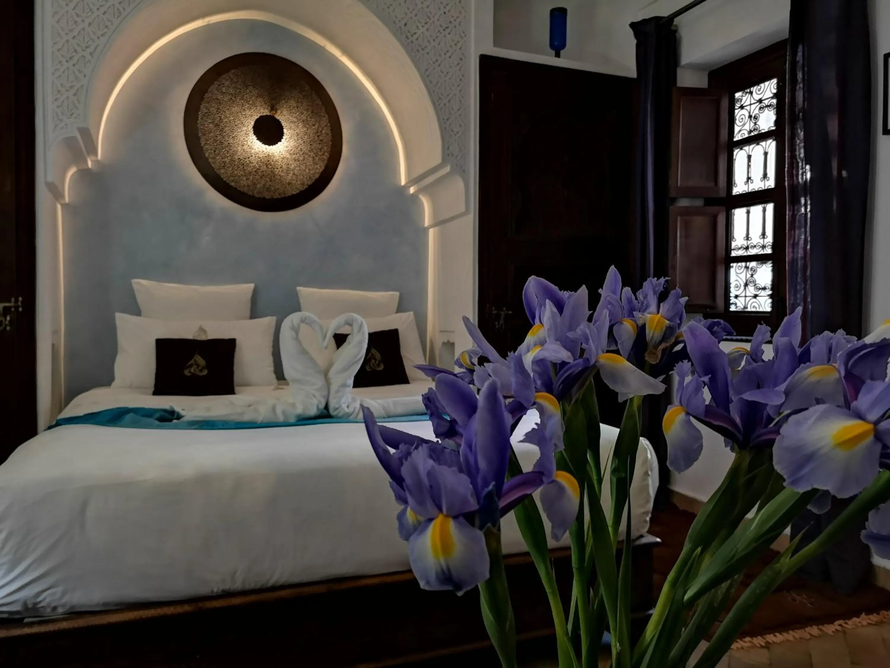 Bedroom in Riad Charme d'Orient Adults Only