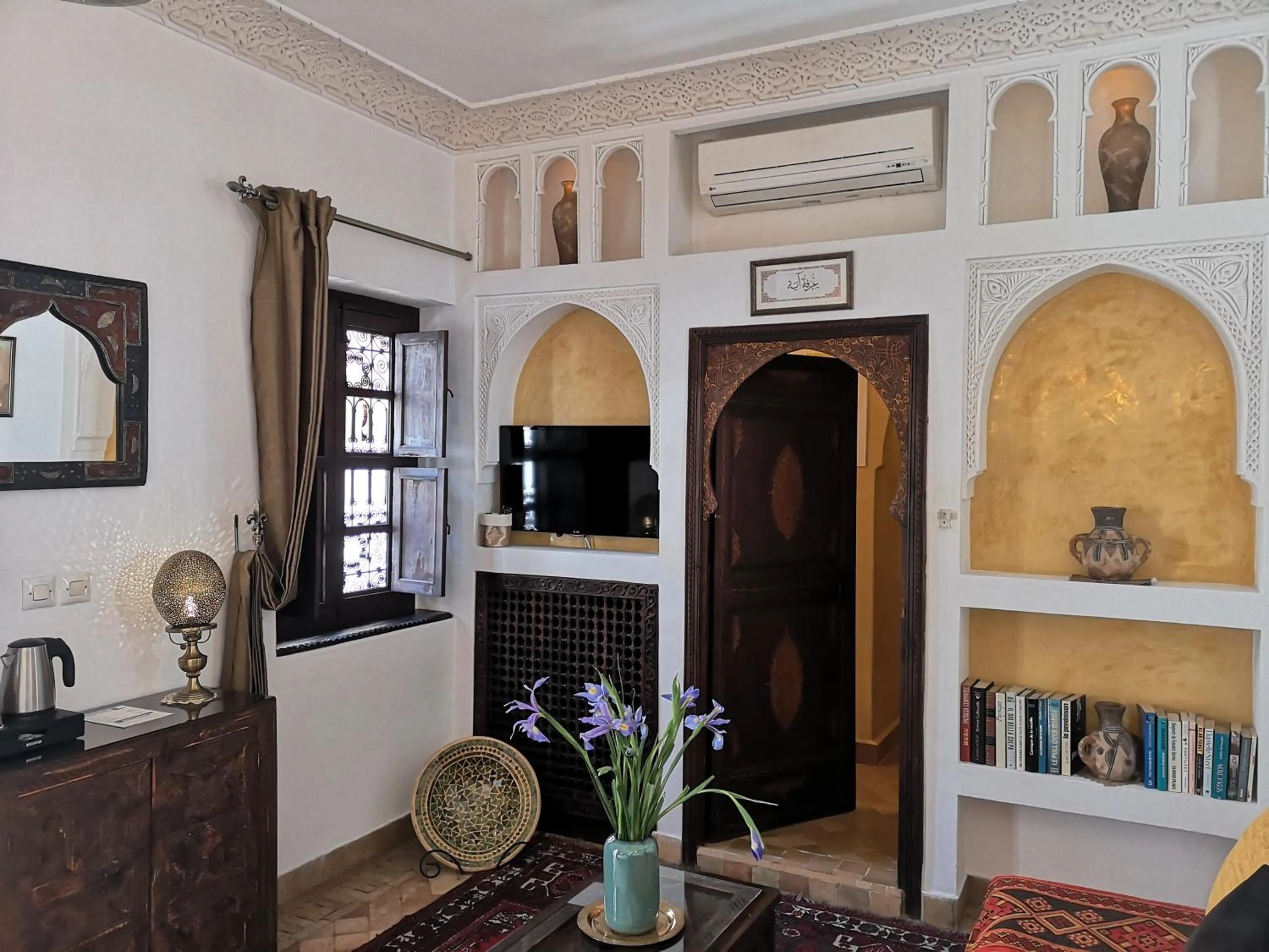 Living room in Riad Charme d'Orient Adults Only