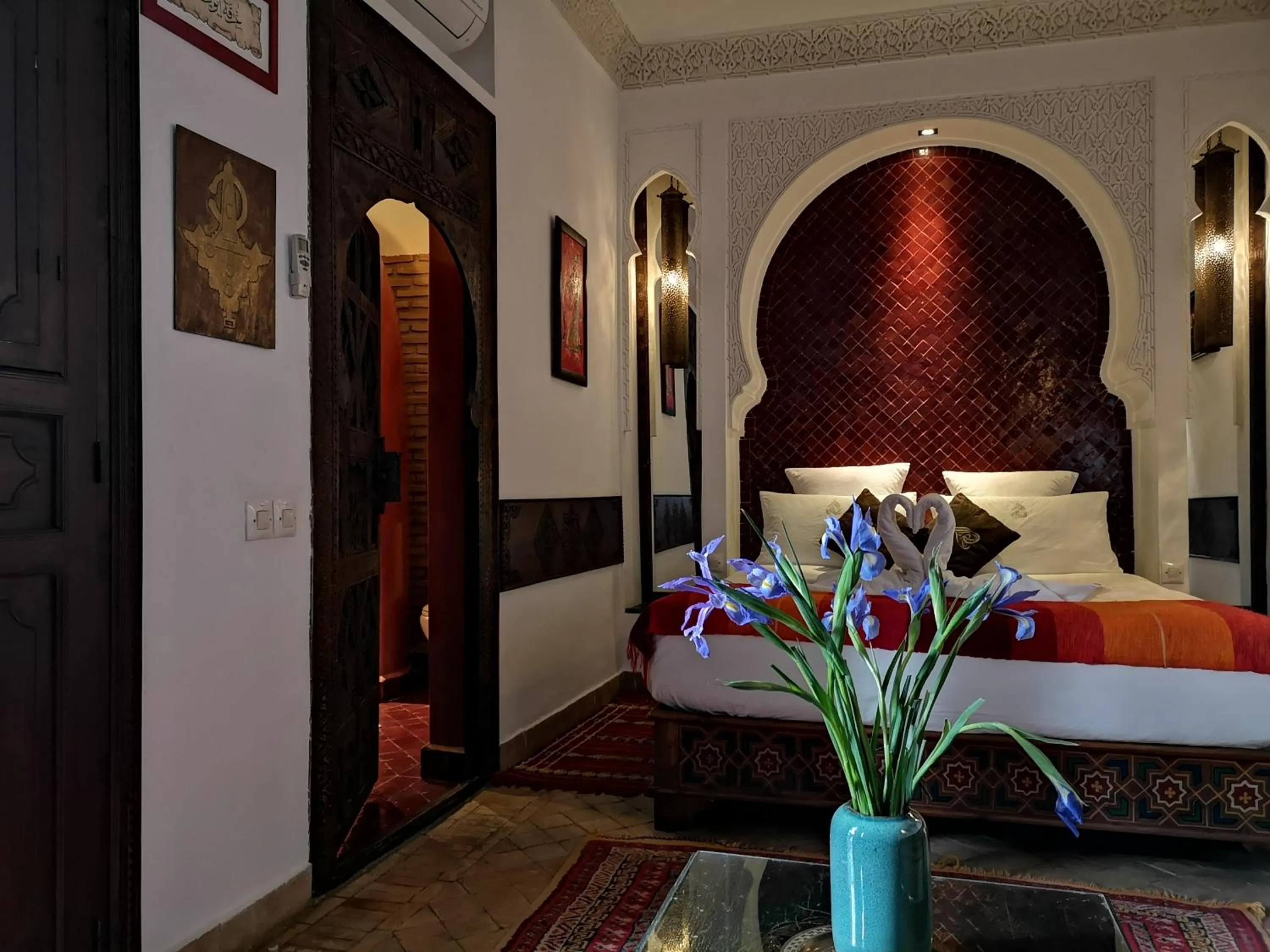 Bedroom in Riad Charme d'Orient Adults Only