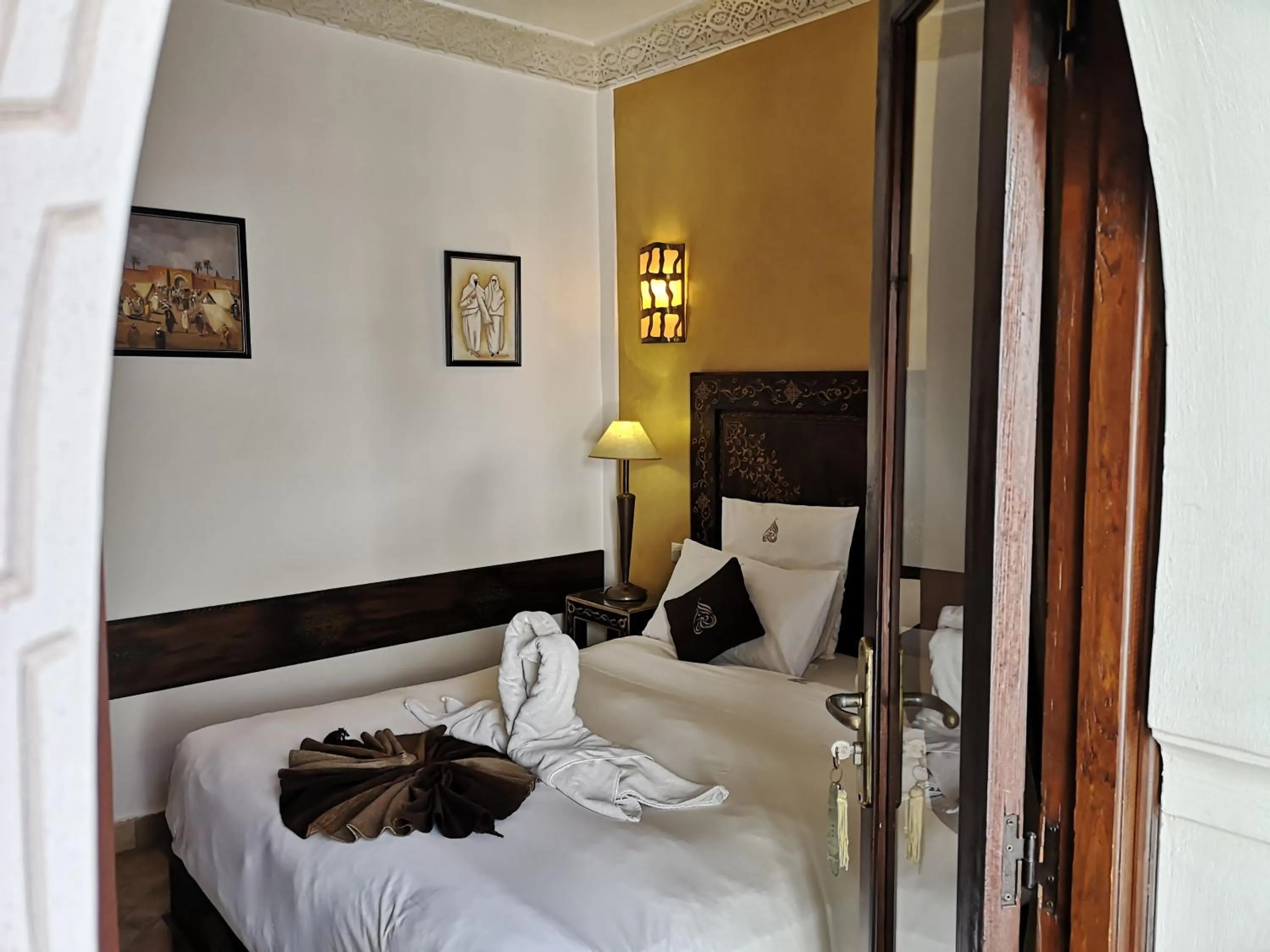 Bedroom in Riad Charme d'Orient Adults Only