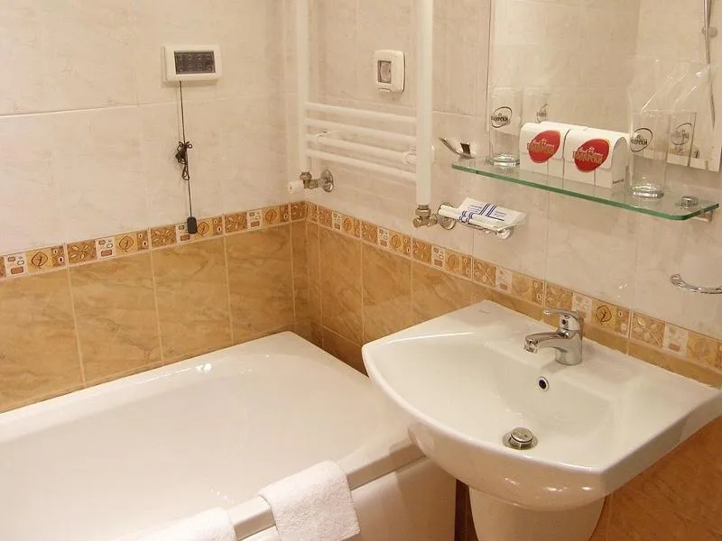 Bathroom in Meridian Hotel Bolyarski