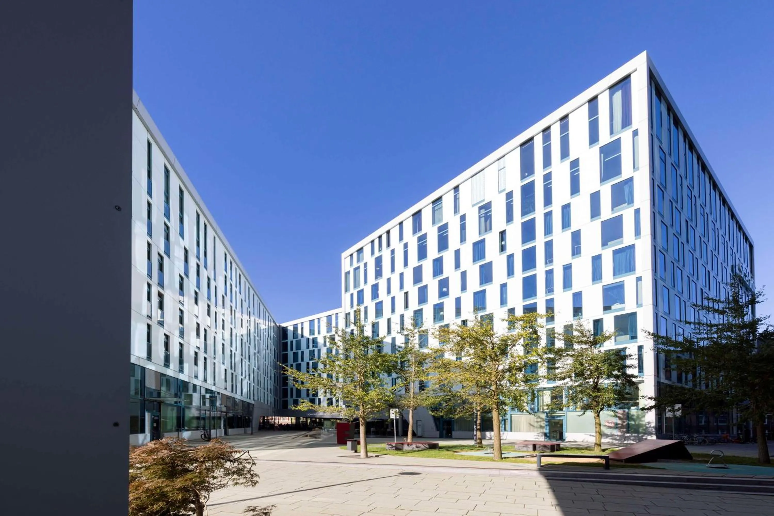 Property building in Scandic Hamburg Emporio