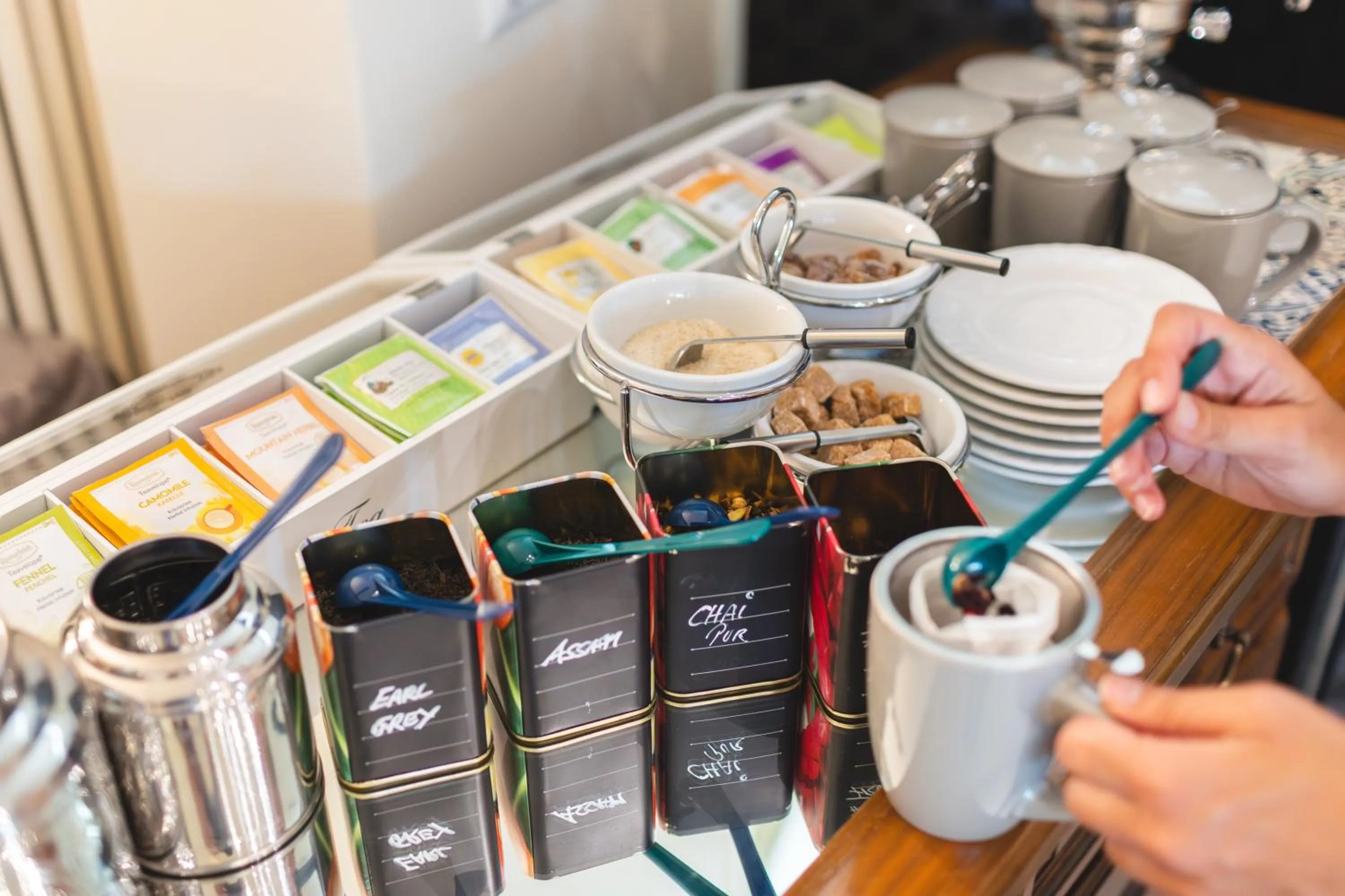 Coffee/tea facilities in Charme Hotel Barbatè