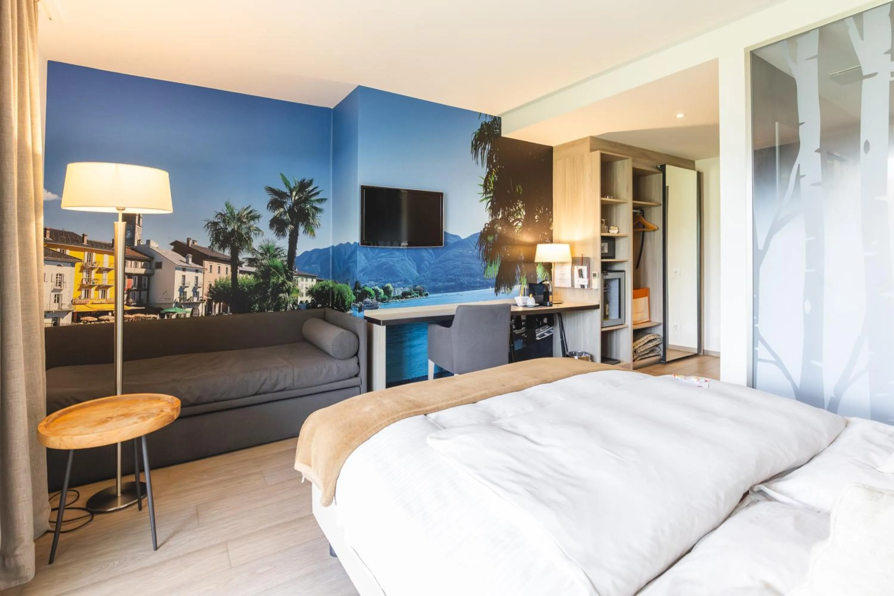 Bedroom, Bed in Charme Hotel Barbatè