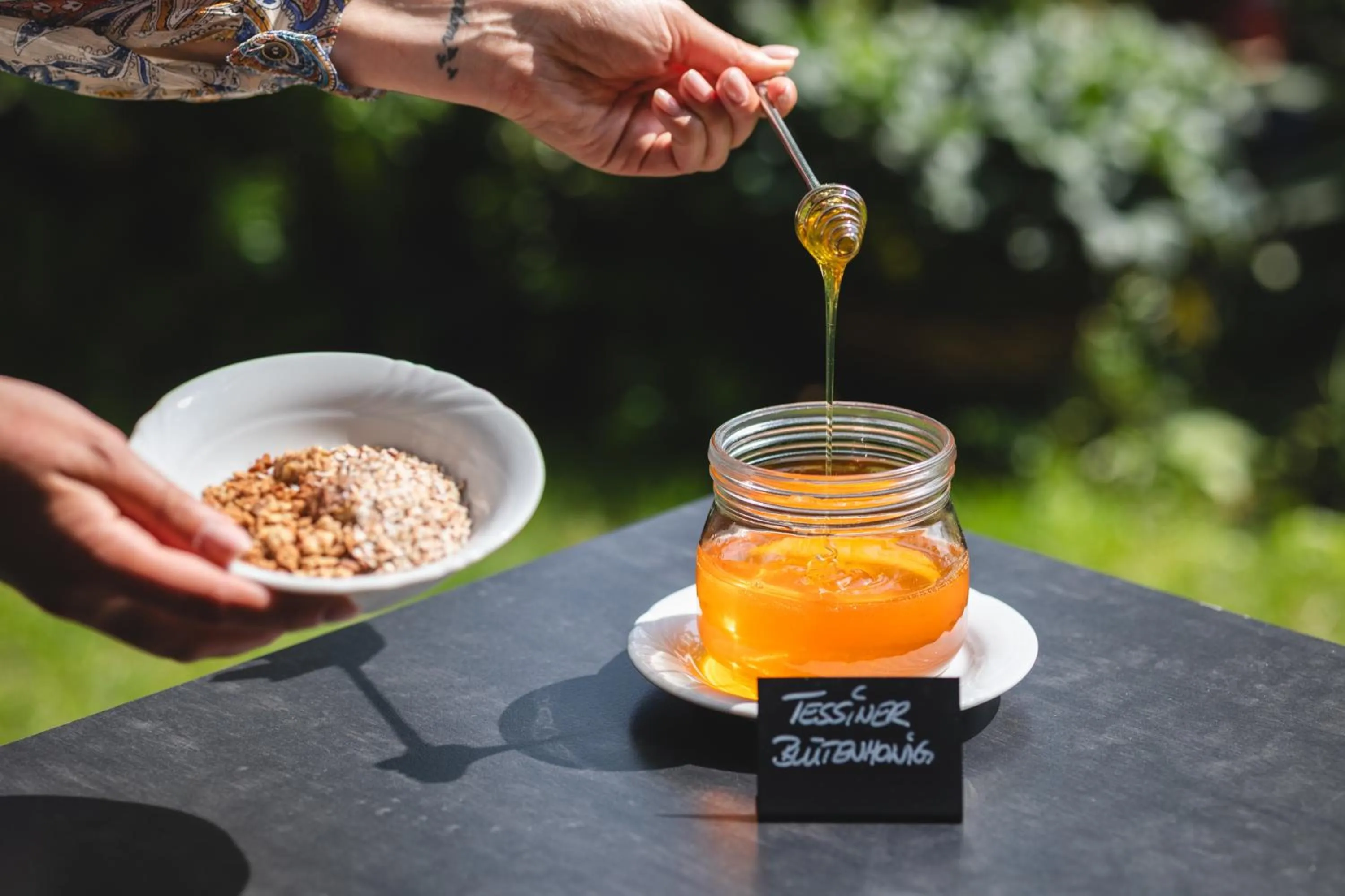 Food and drinks in Charme Hotel Barbatè