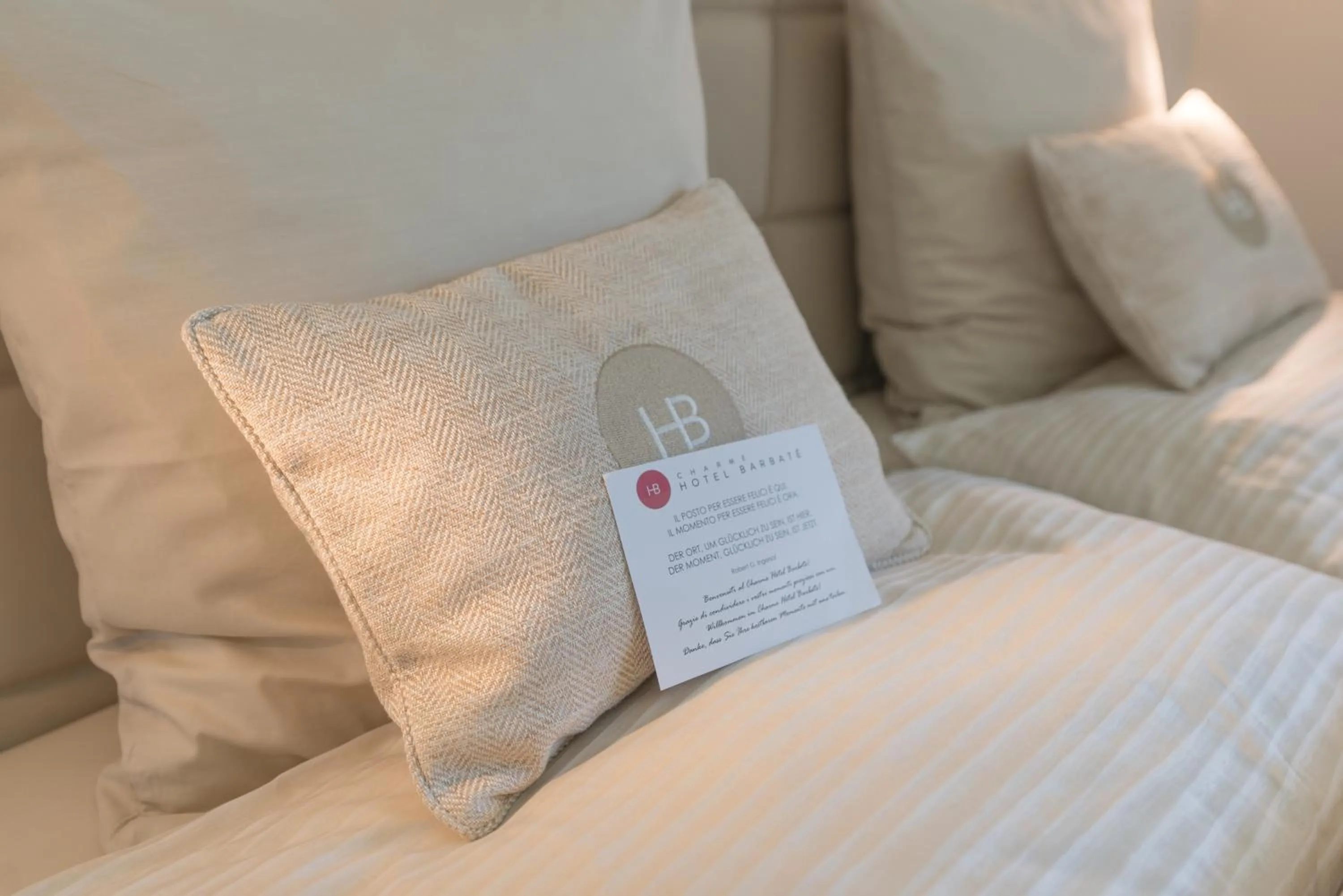 Bed in Charme Hotel Barbatè