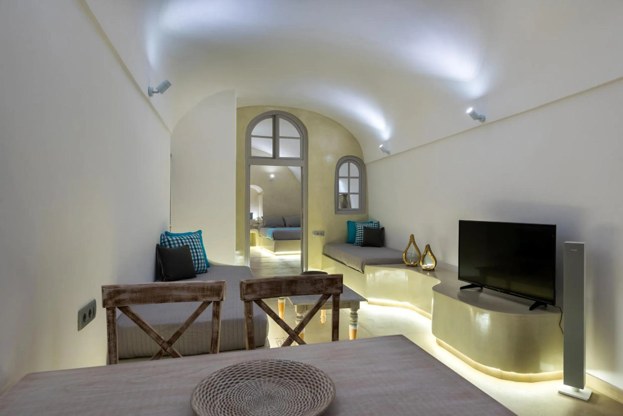 Bedroom in Nefeli Homes - Adults Only