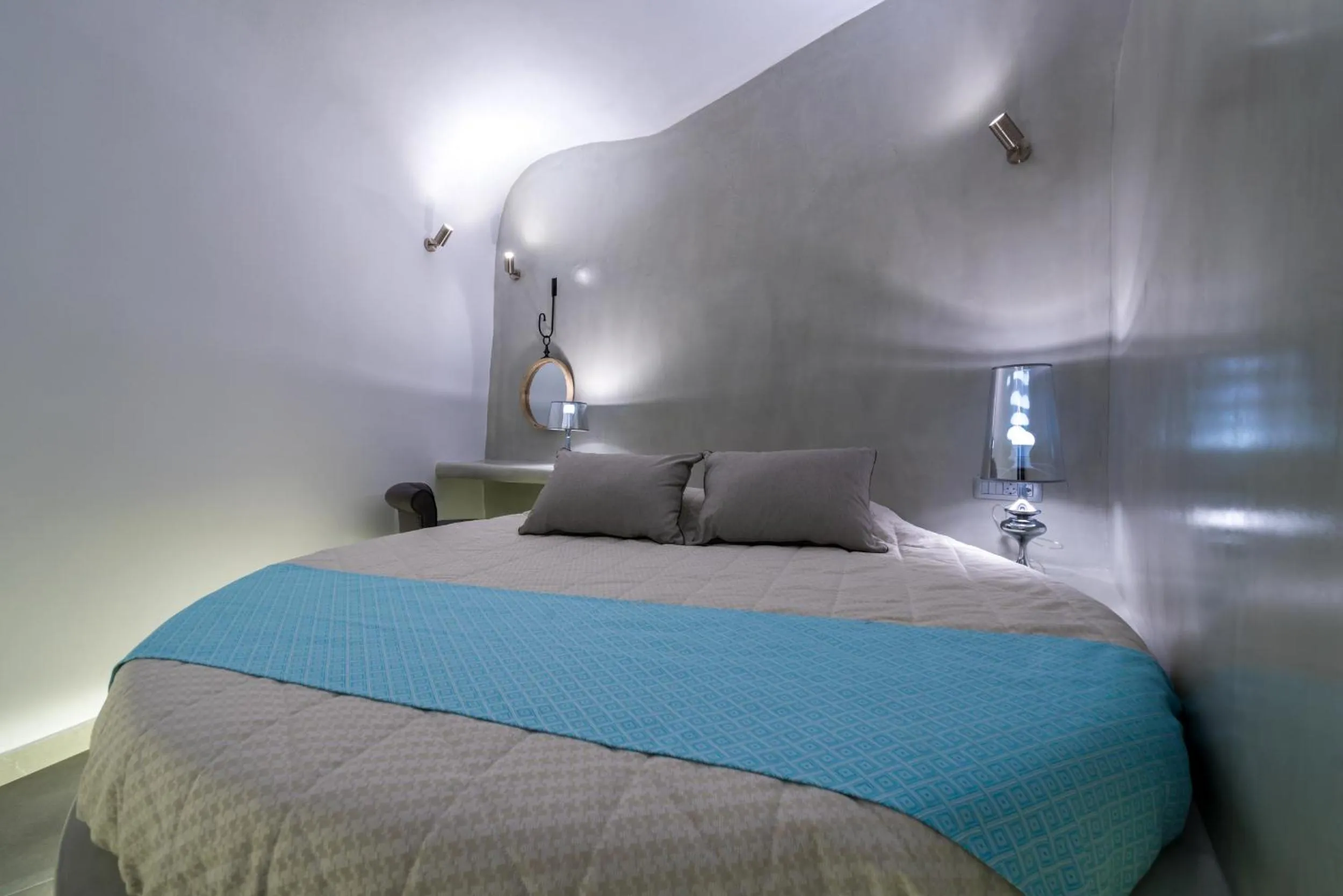 Bedroom, Bed in Nefeli Homes - Adults Only