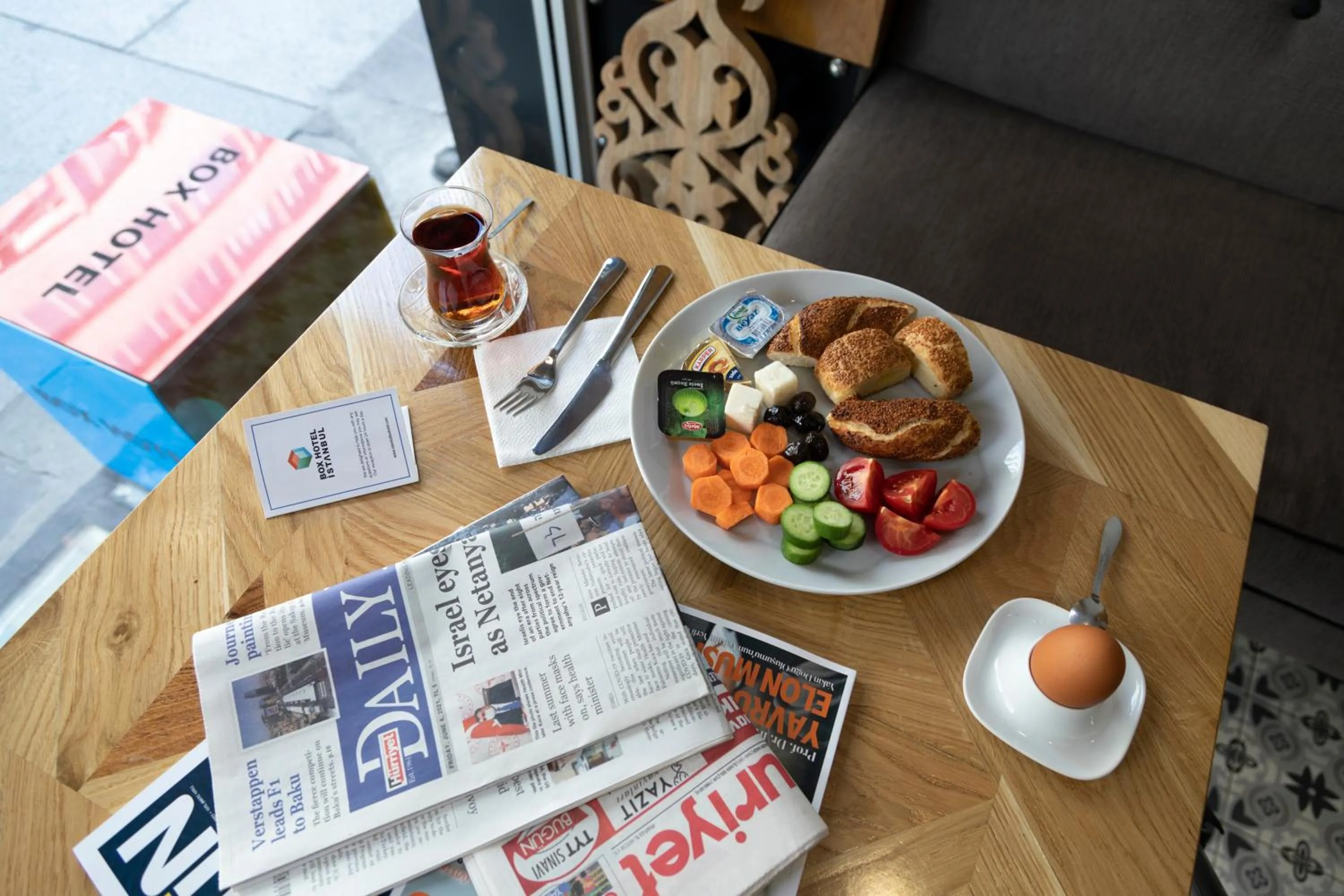 Restaurant/places to eat in Istanbul Box Hotel