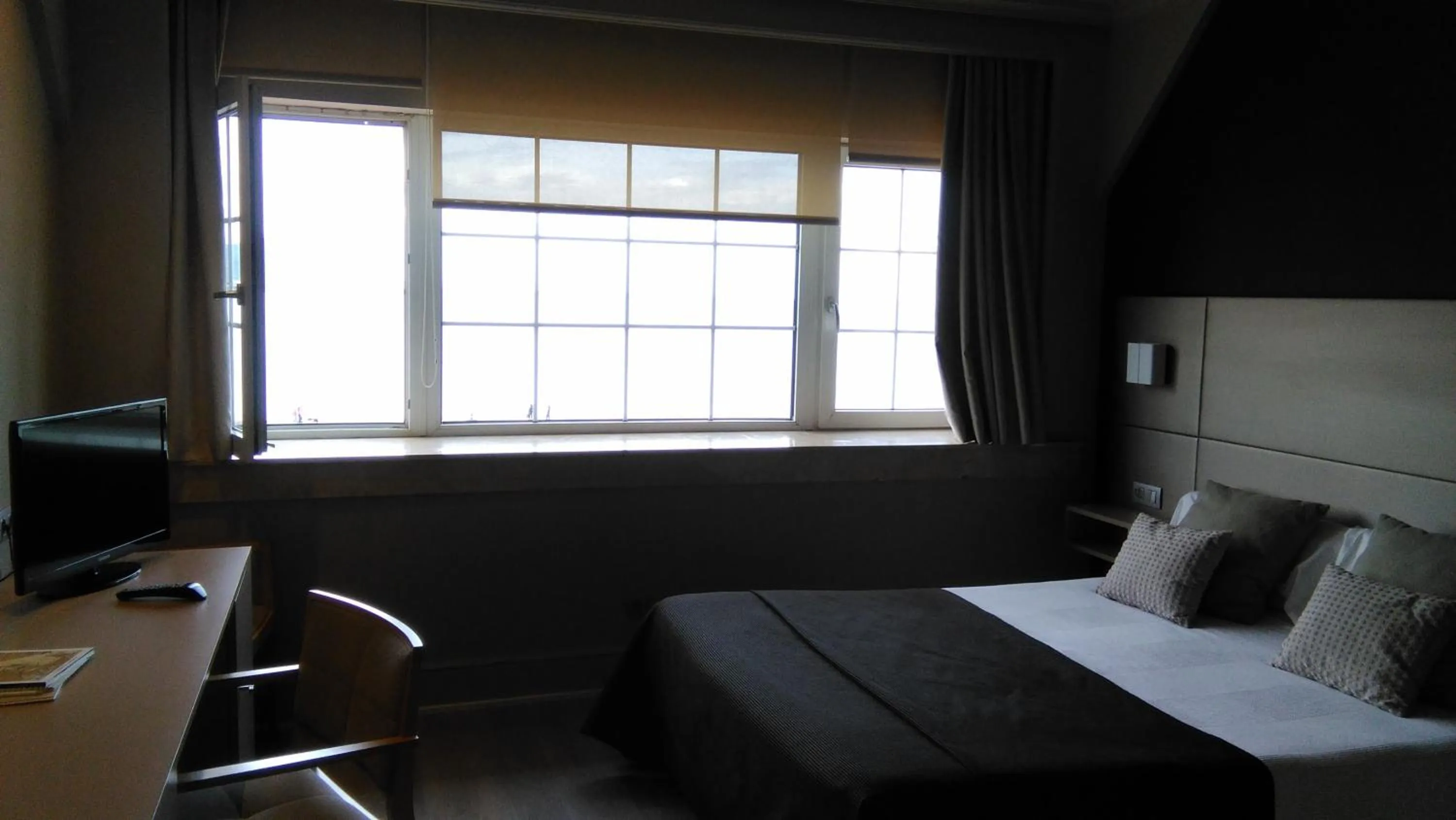 Sea view, Bed in Hotel Igeretxe