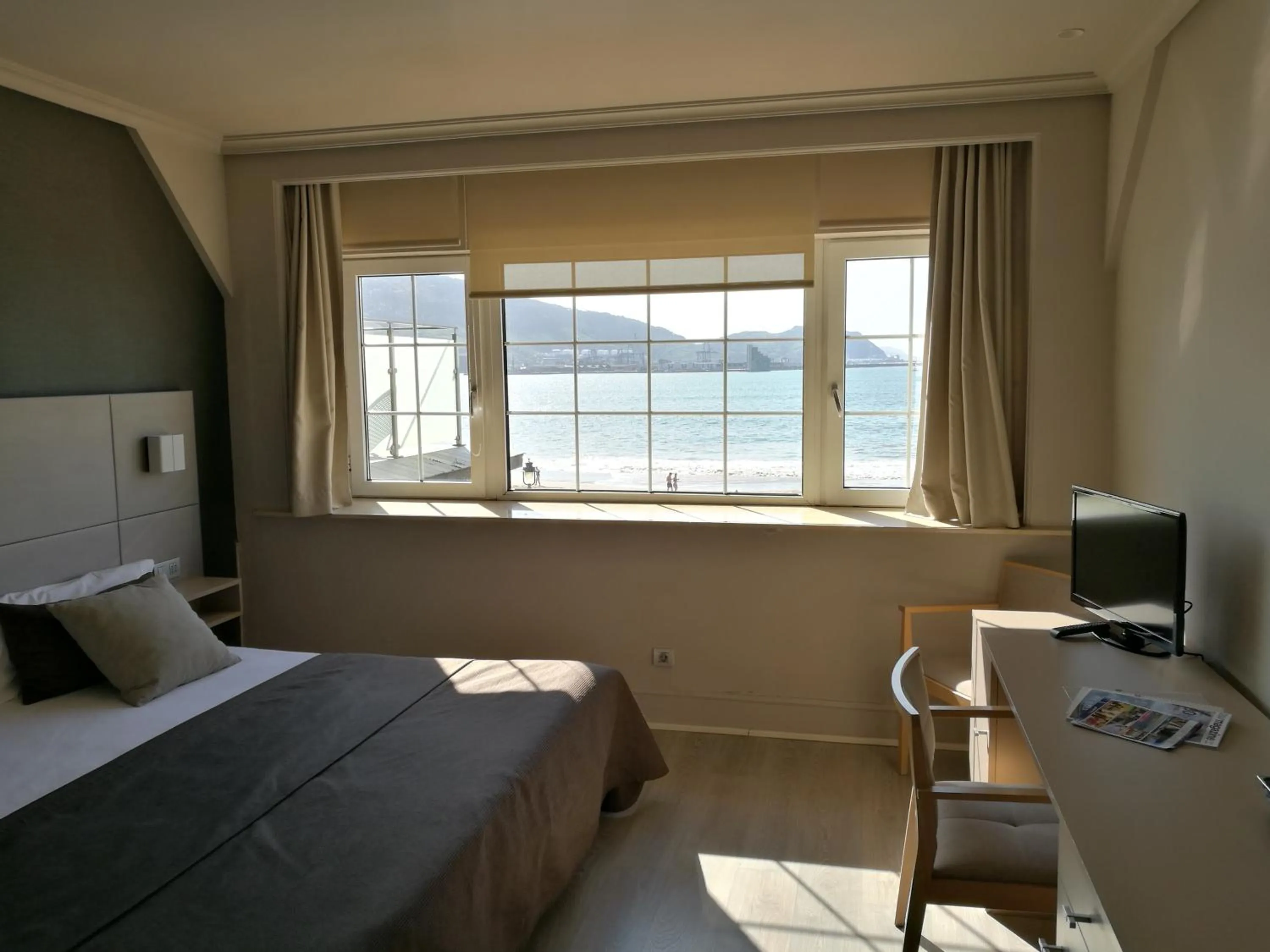 Decorative detail, Bed in Hotel Igeretxe