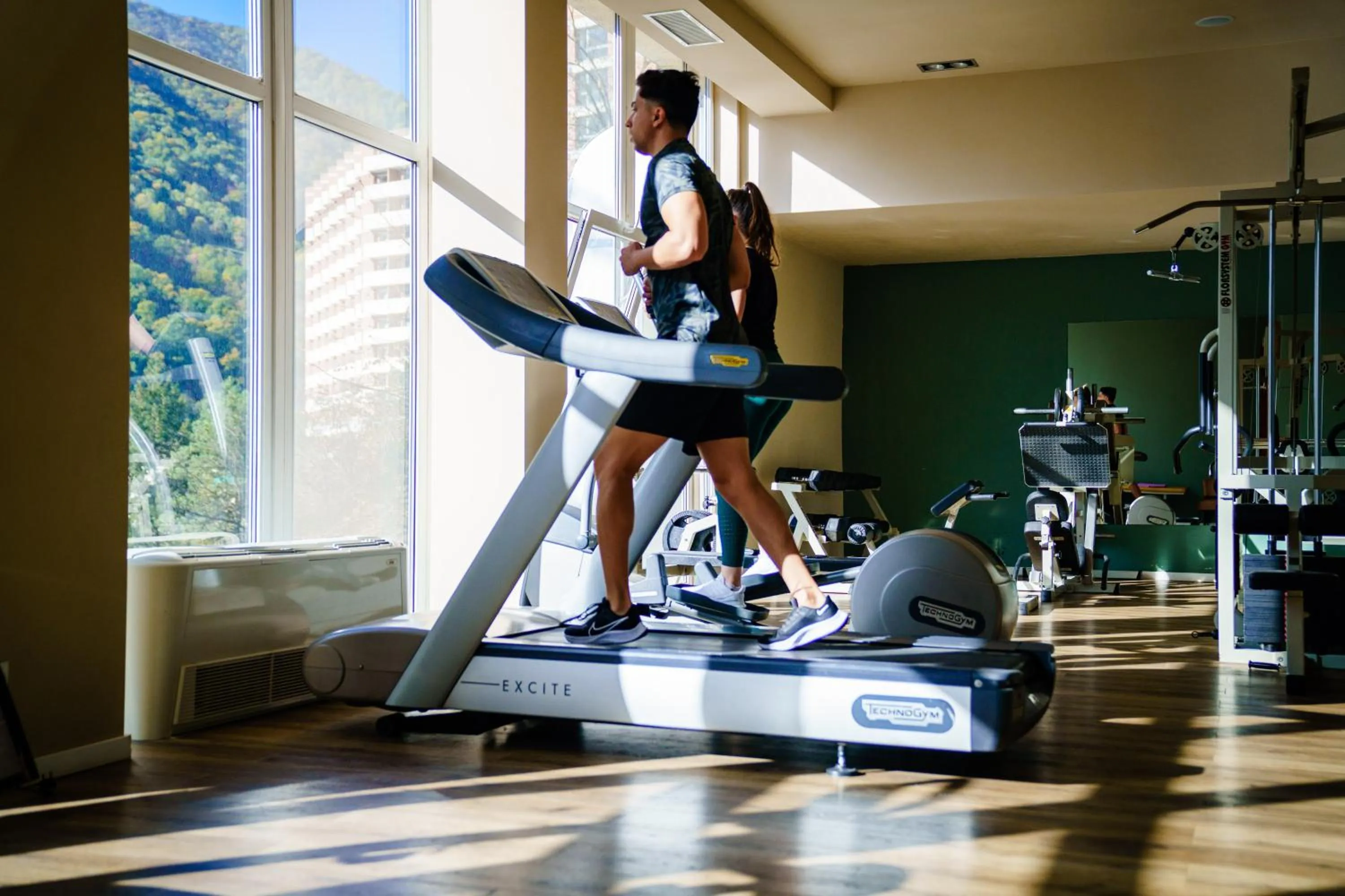 Fitness centre/facilities in Bacolux Afrodita, Herculane