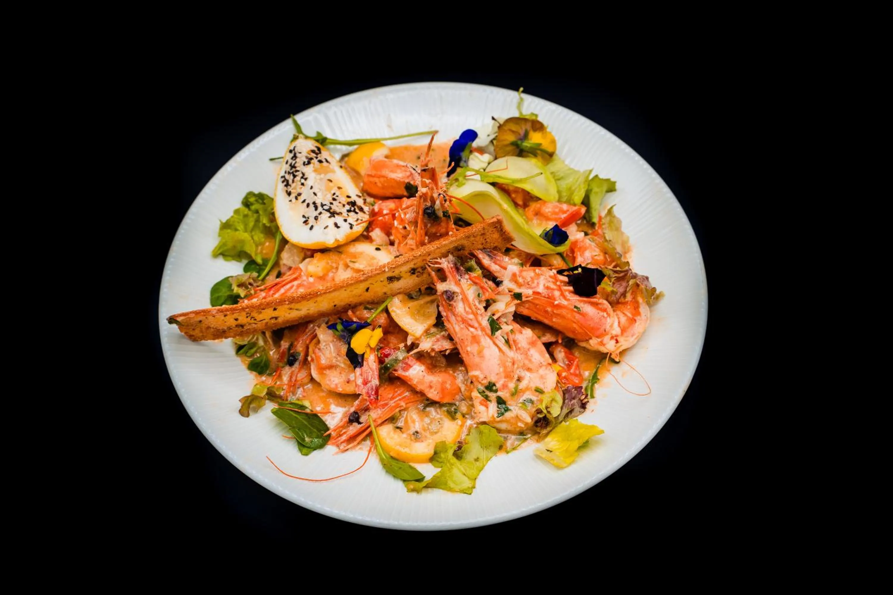 Food close-up in Bacolux Afrodita, Herculane