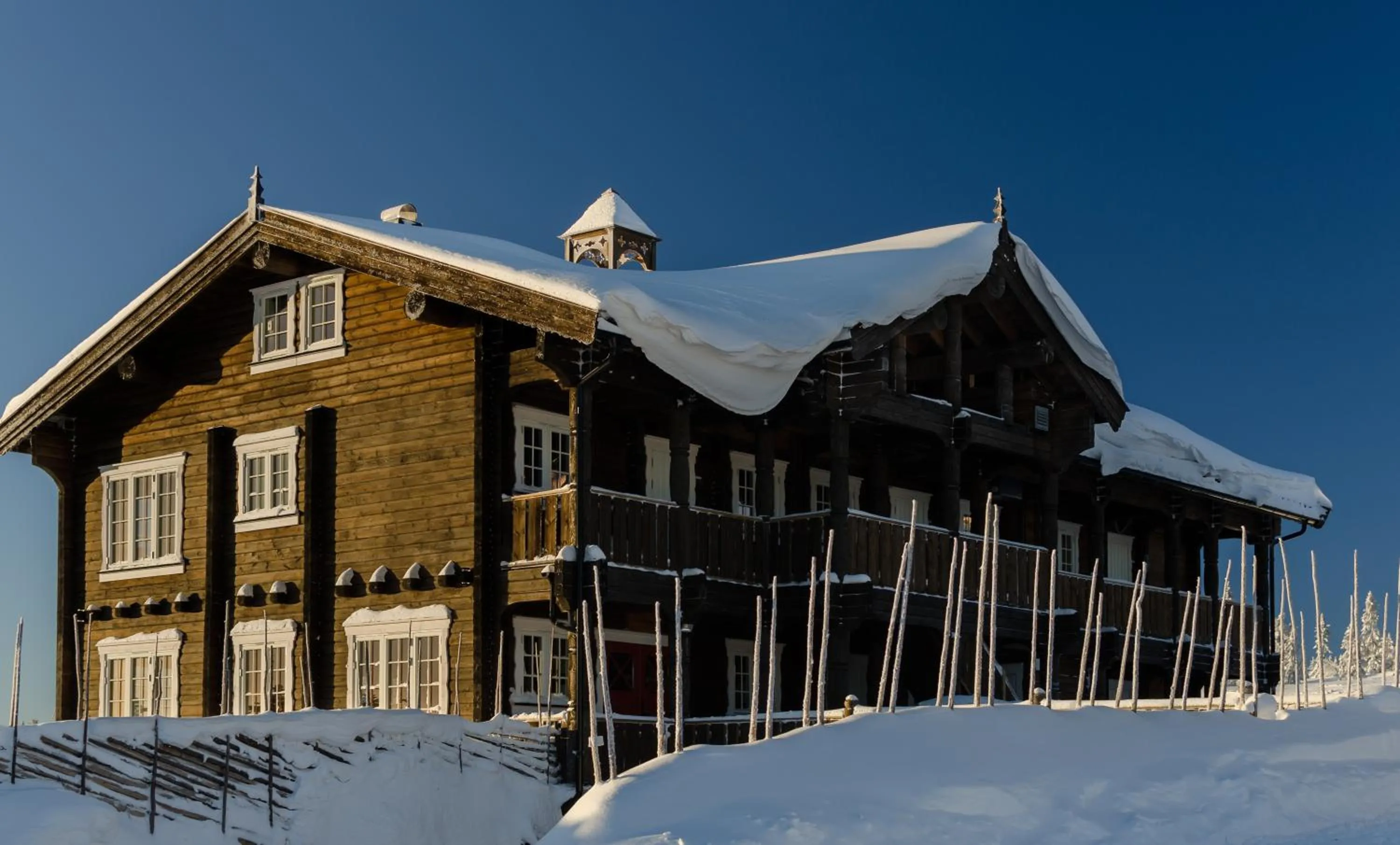 Property building in Blefjell Lodge