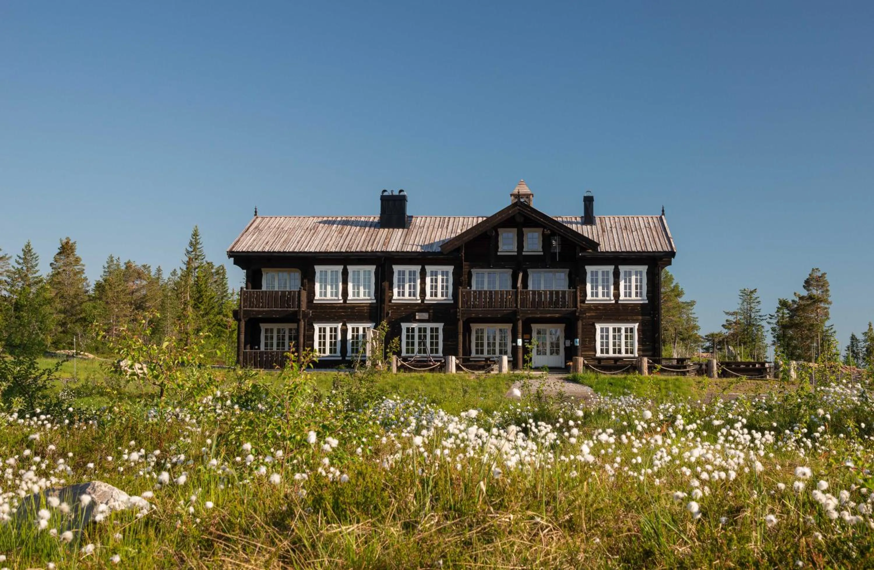 Property building in Blefjell Lodge