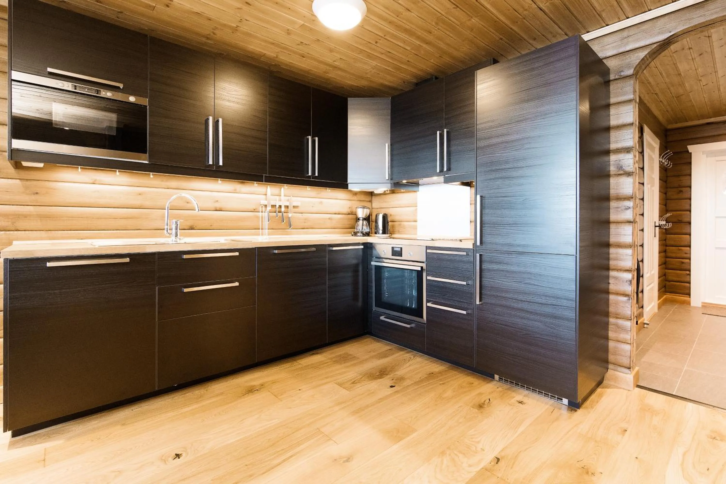 kitchen in Blefjell Lodge