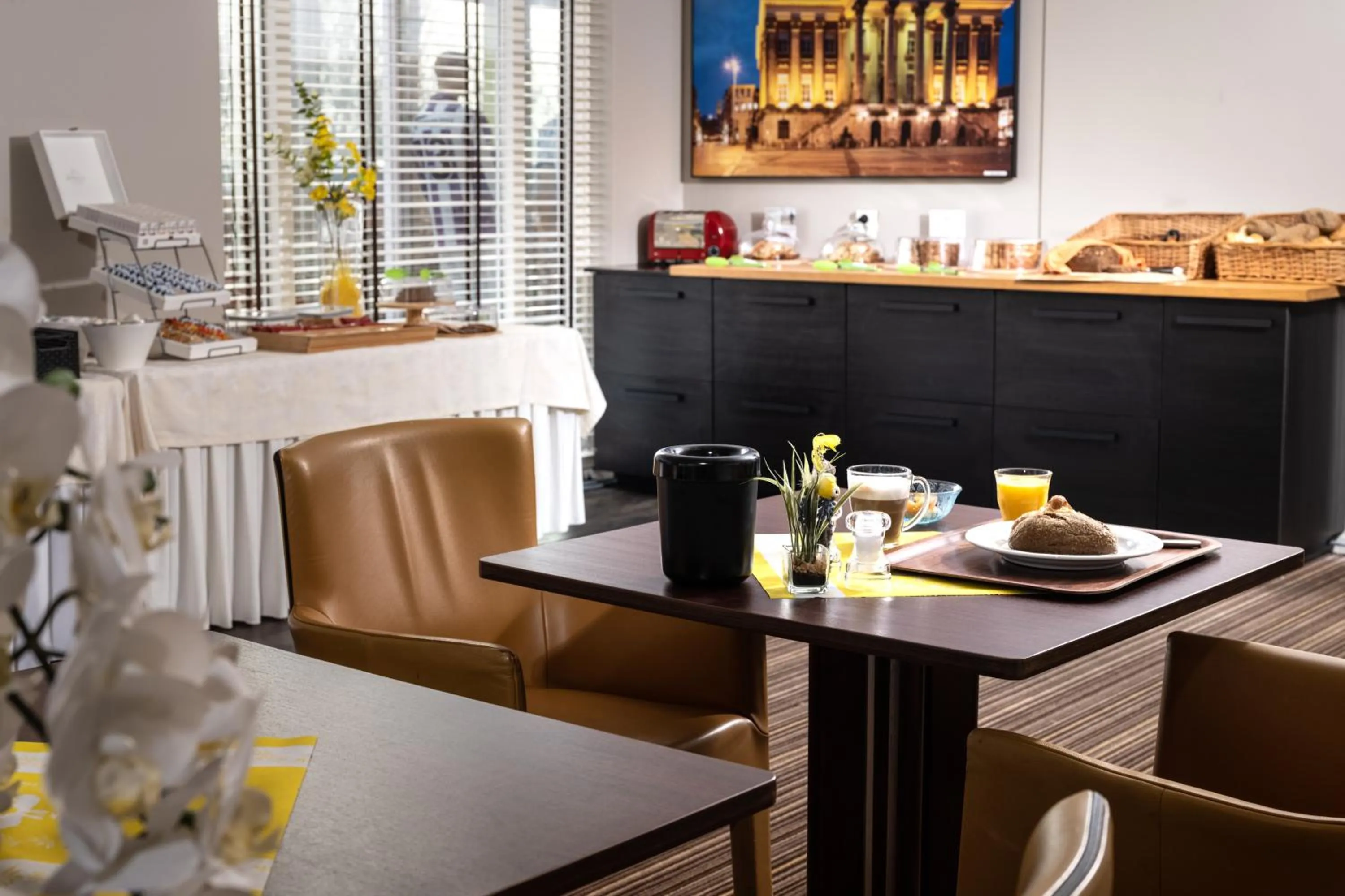 Breakfast in Best Western Plus Hotel Restaurant Aduard