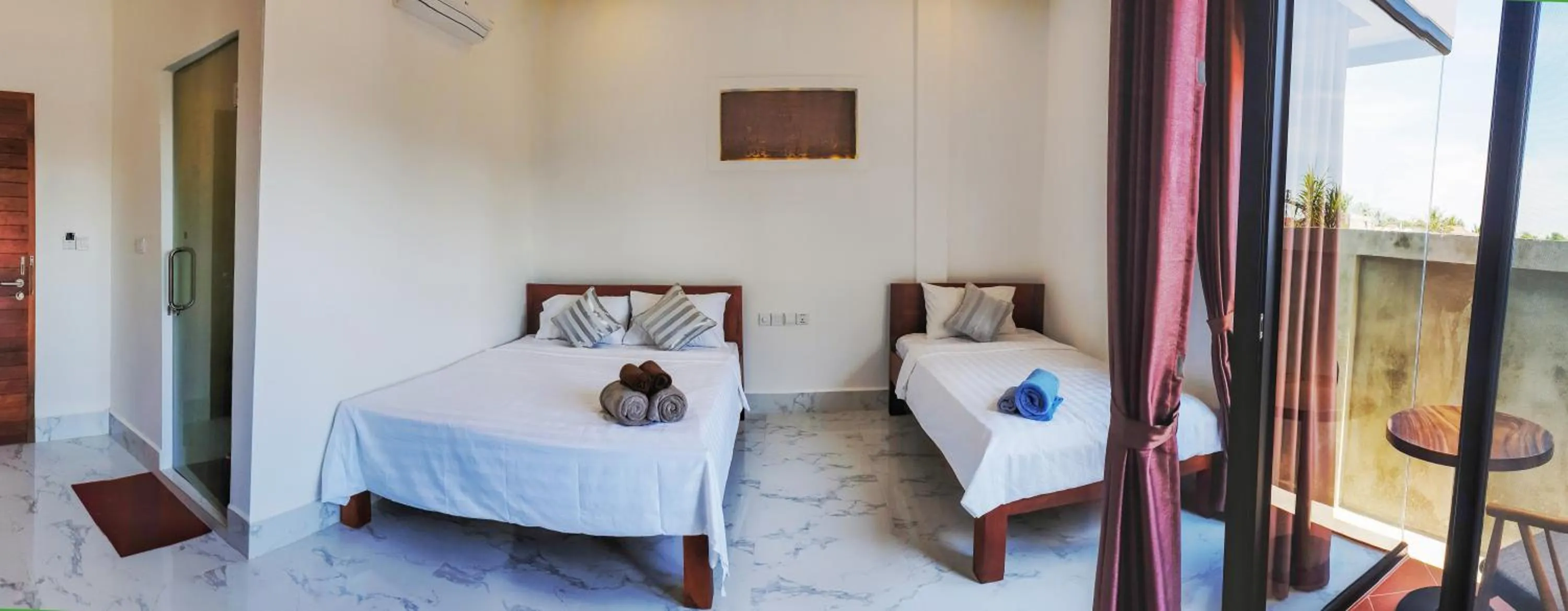 Bedroom, Bed in Siemreap City Residence