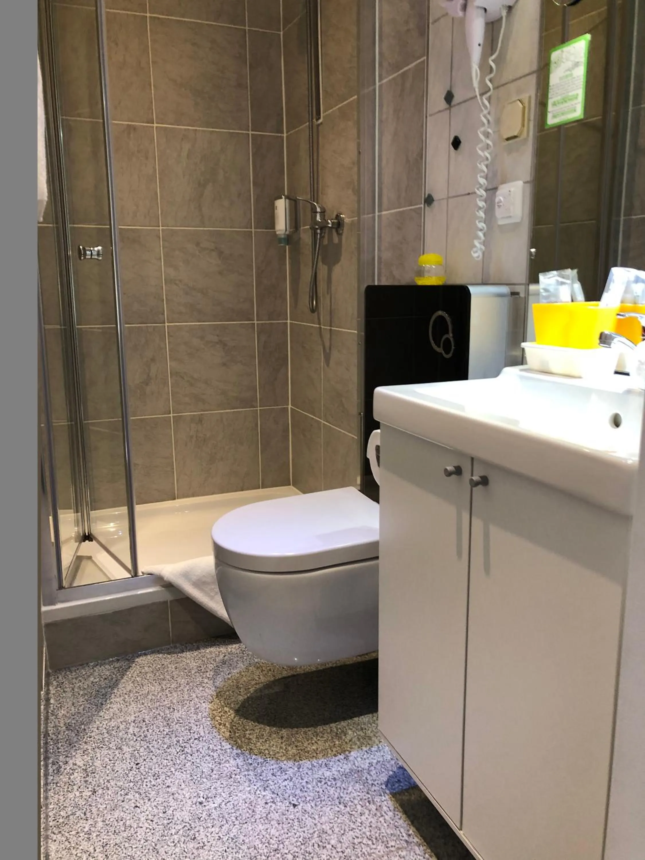 Shower in Hotel Goldenes Lamm