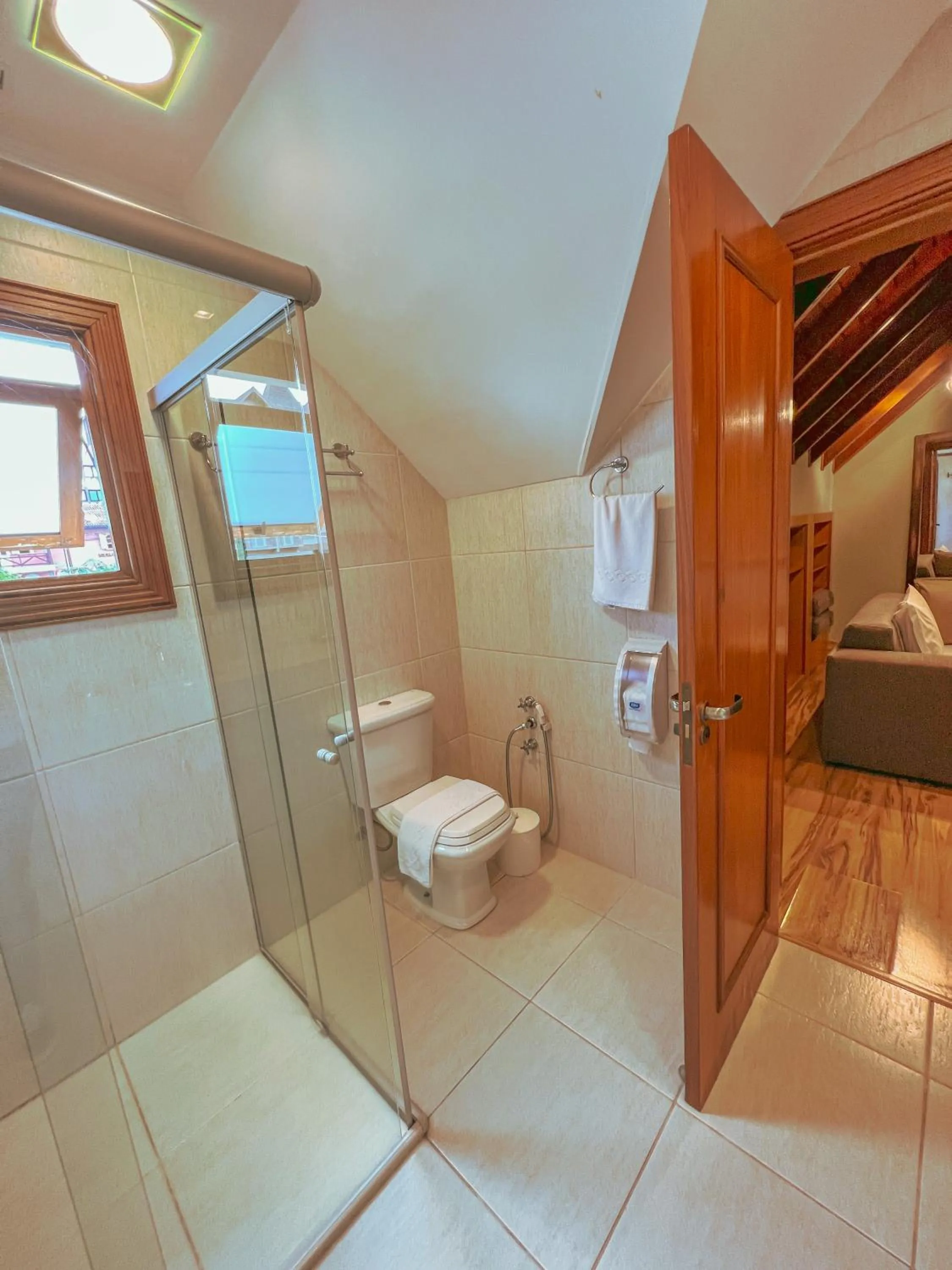 Bathroom in Pousada Ares da Serra - Centro