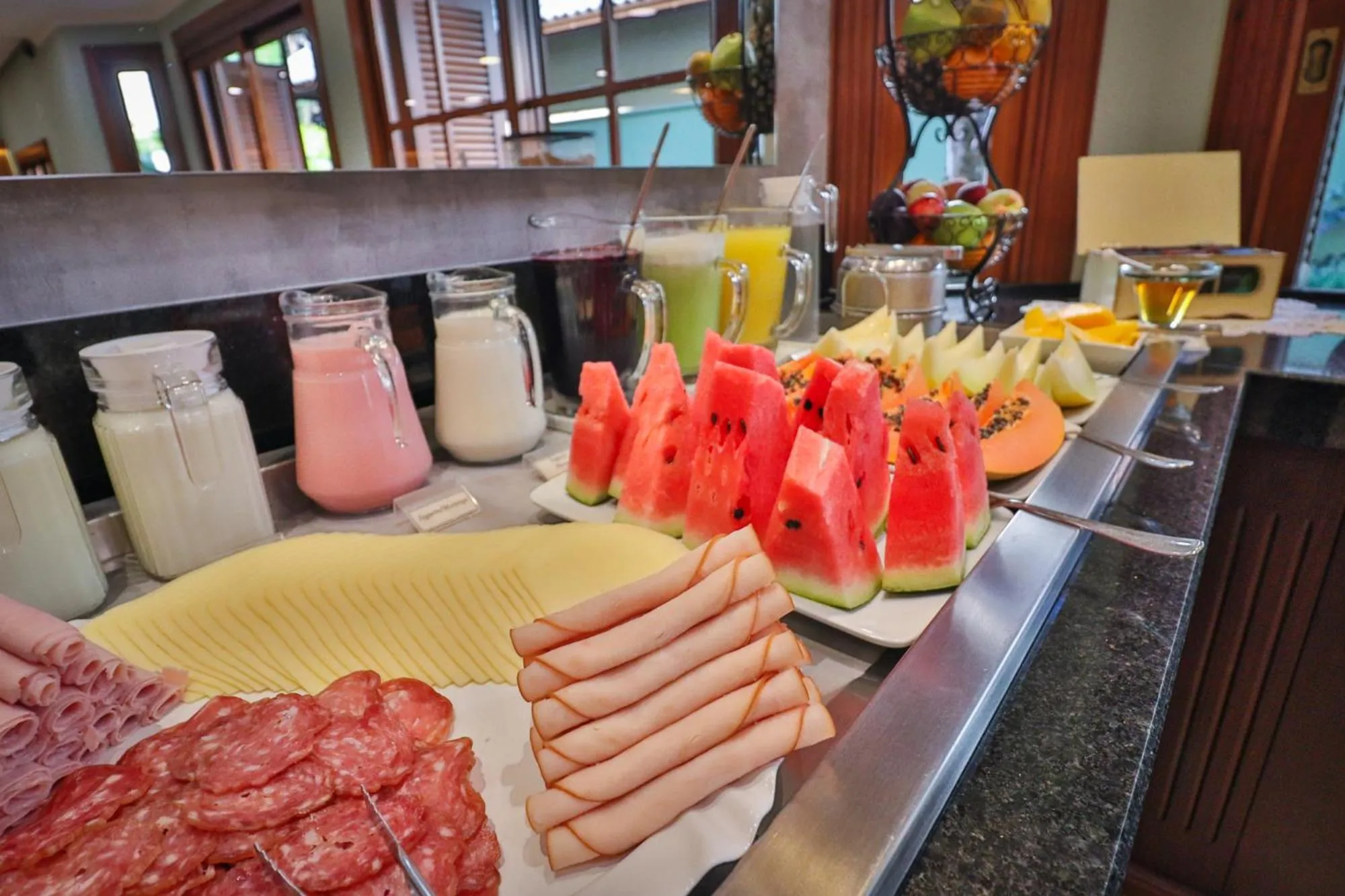 Breakfast in Pousada Ares da Serra - Centro