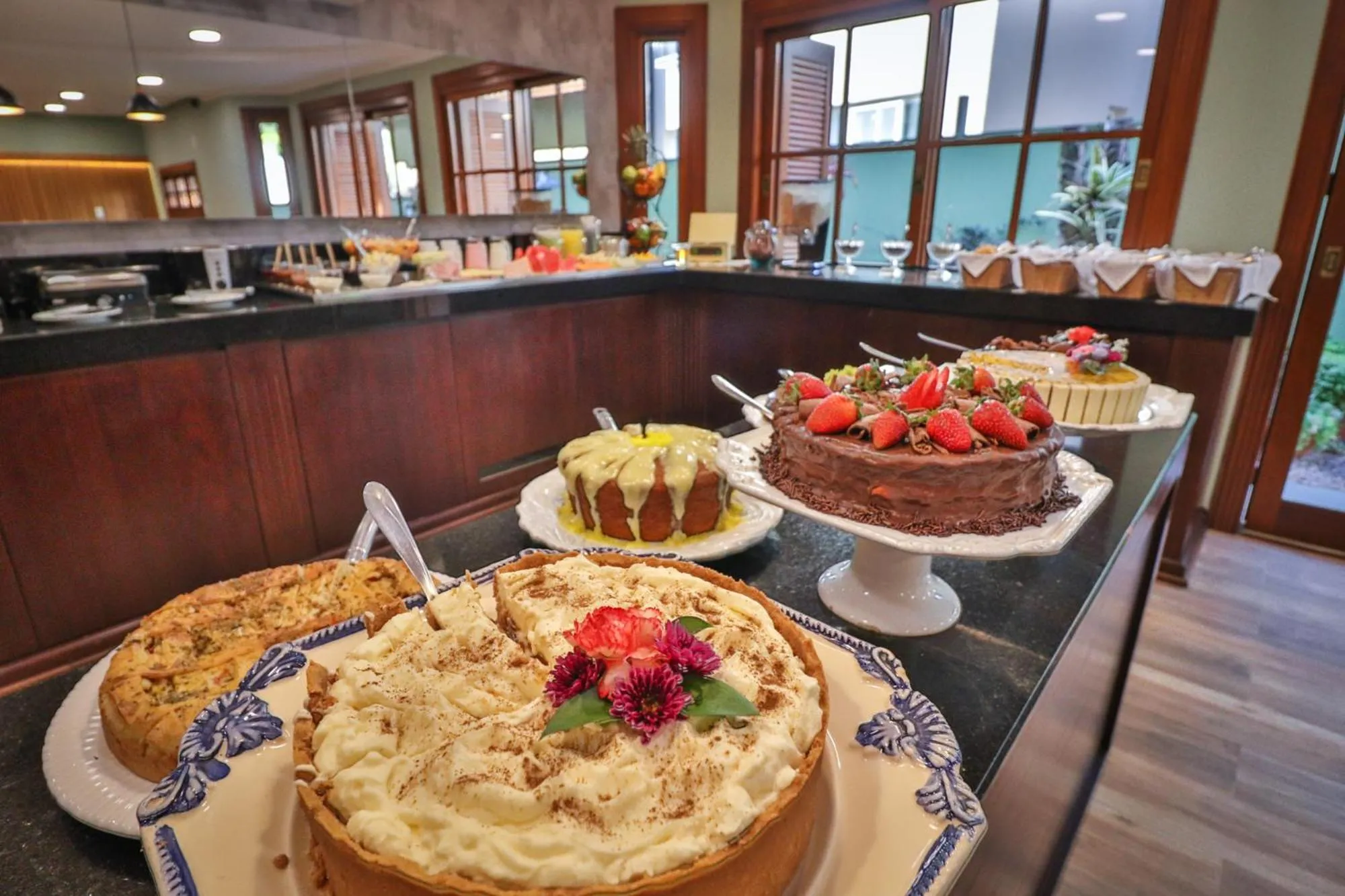 Breakfast in Pousada Ares da Serra - Centro