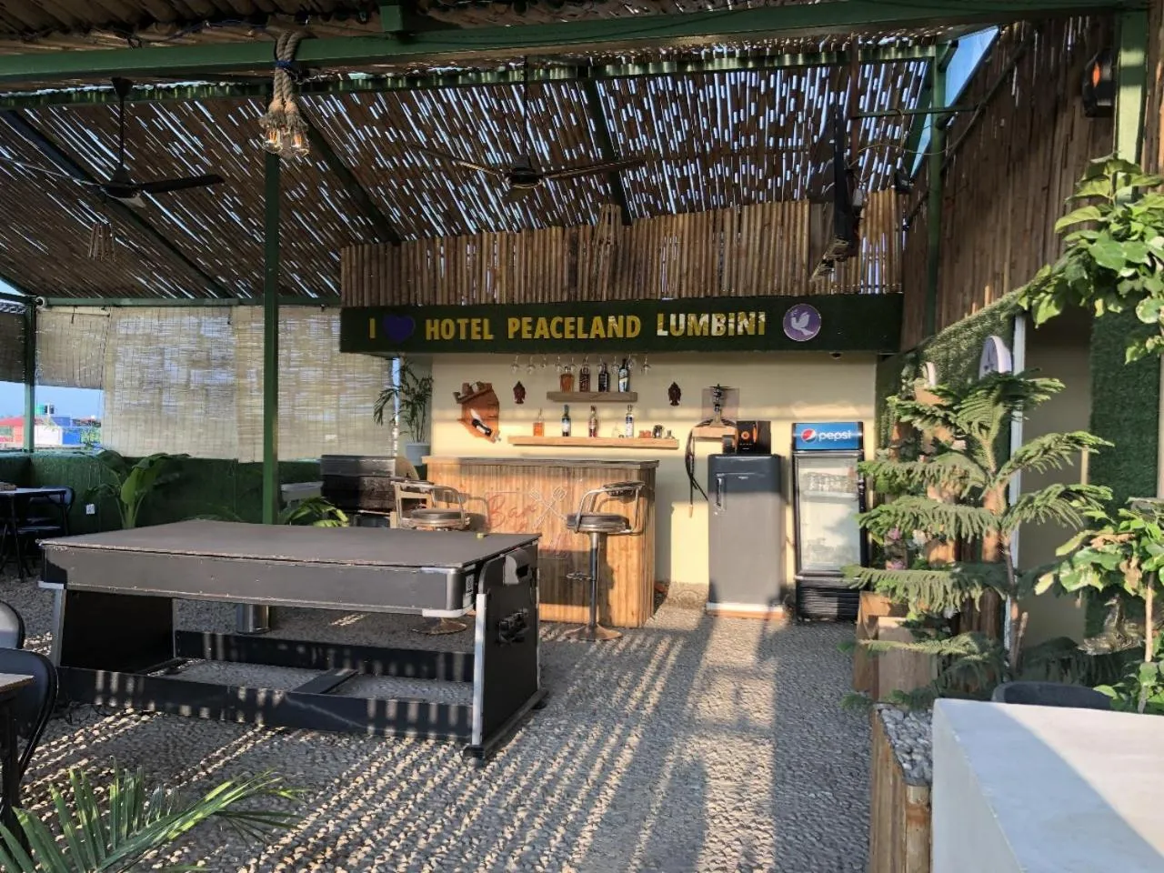 Lounge or bar in Hotel Peaceland Lumbini