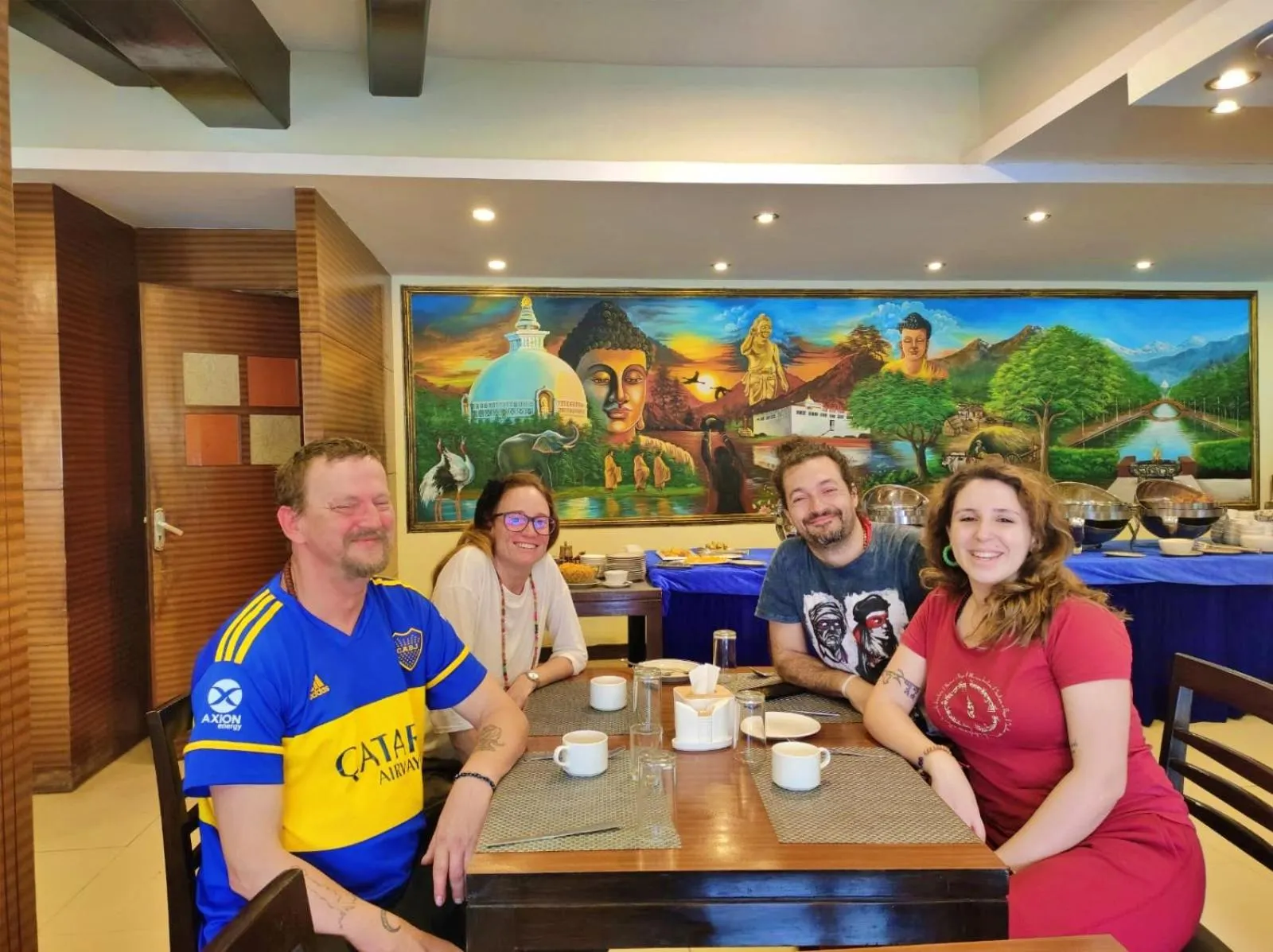 Restaurant/places to eat in Hotel Peaceland Lumbini