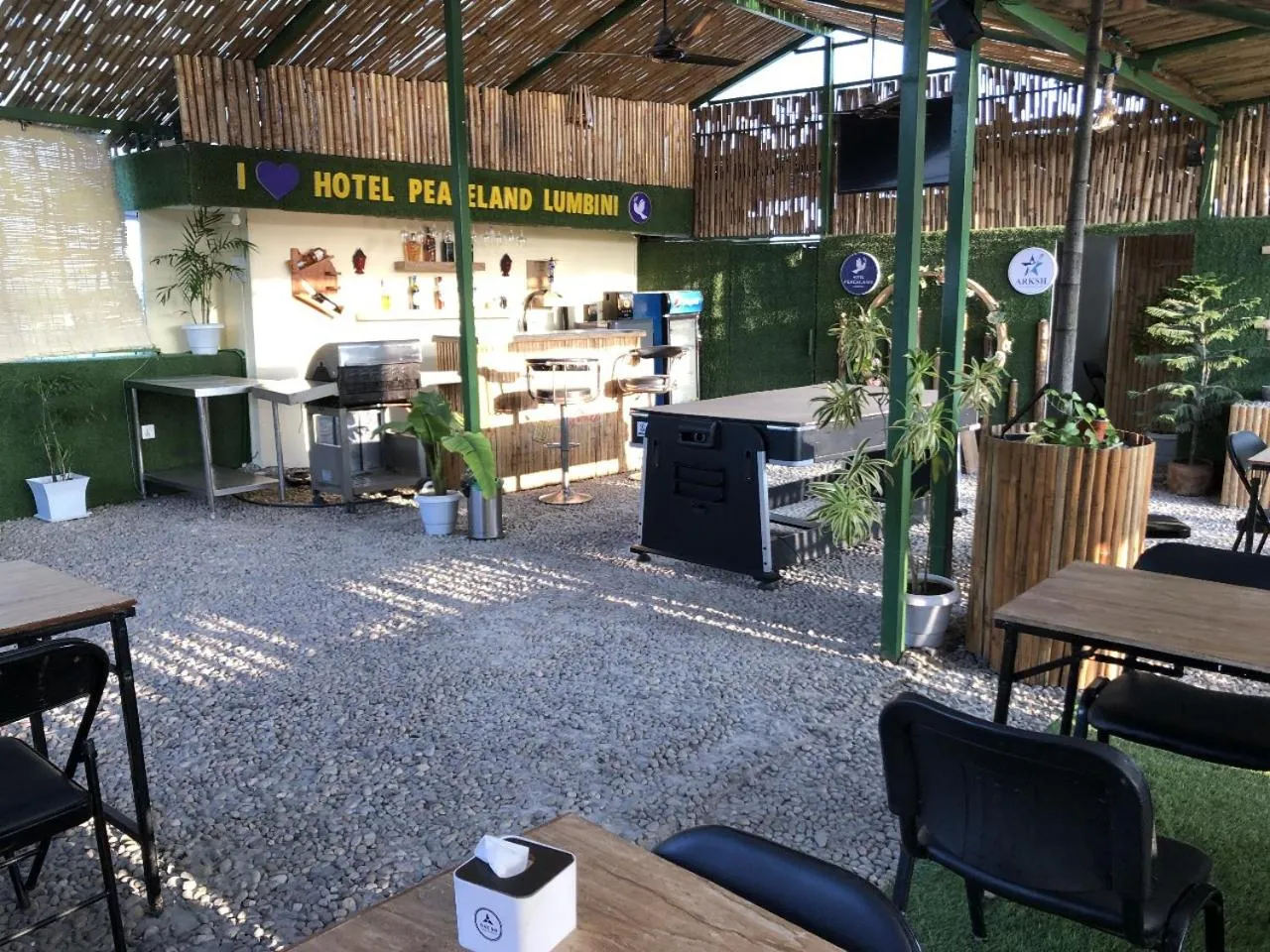 Restaurant/places to eat in Hotel Peaceland Lumbini