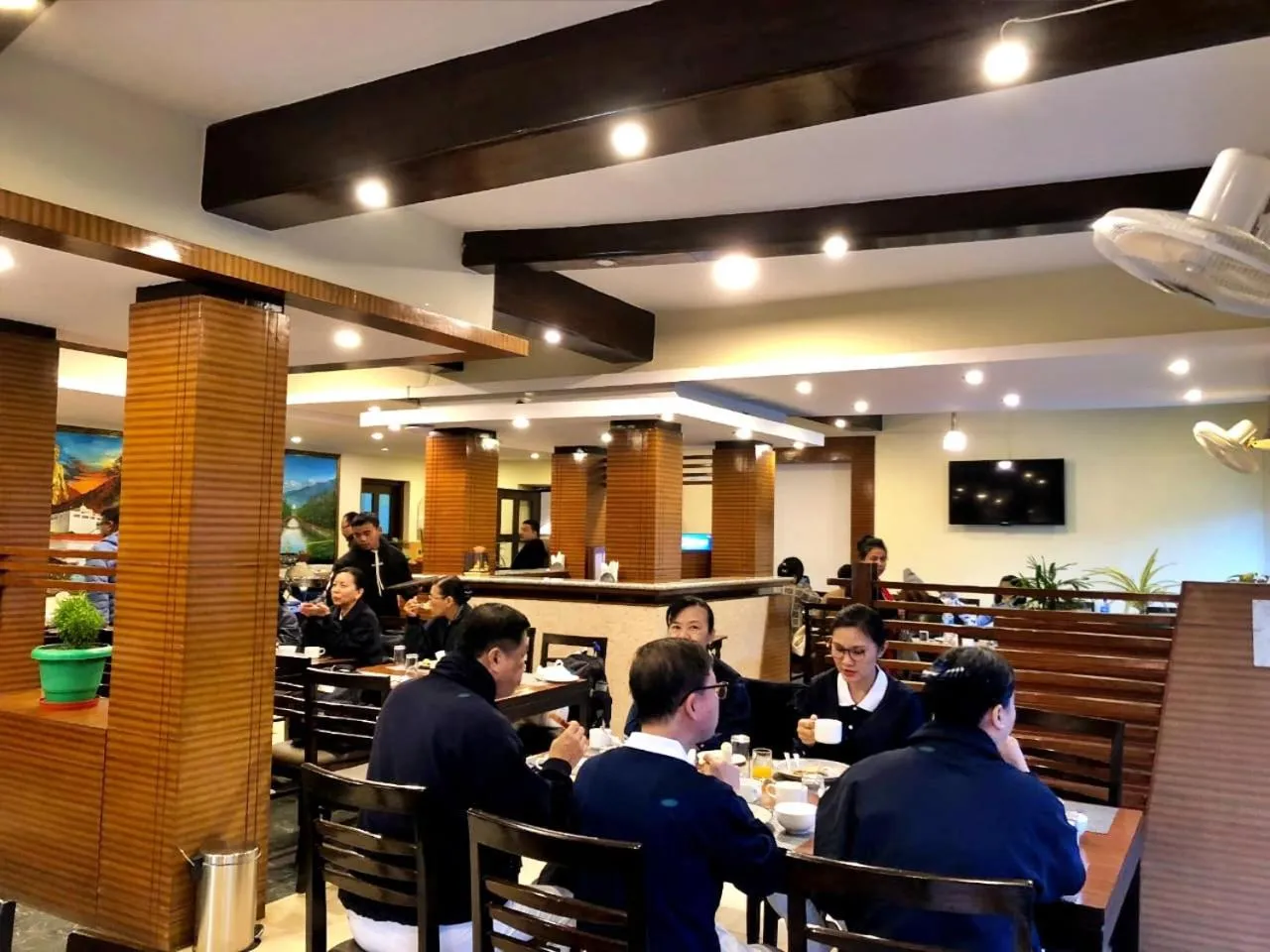 Restaurant/places to eat in Hotel Peaceland Lumbini