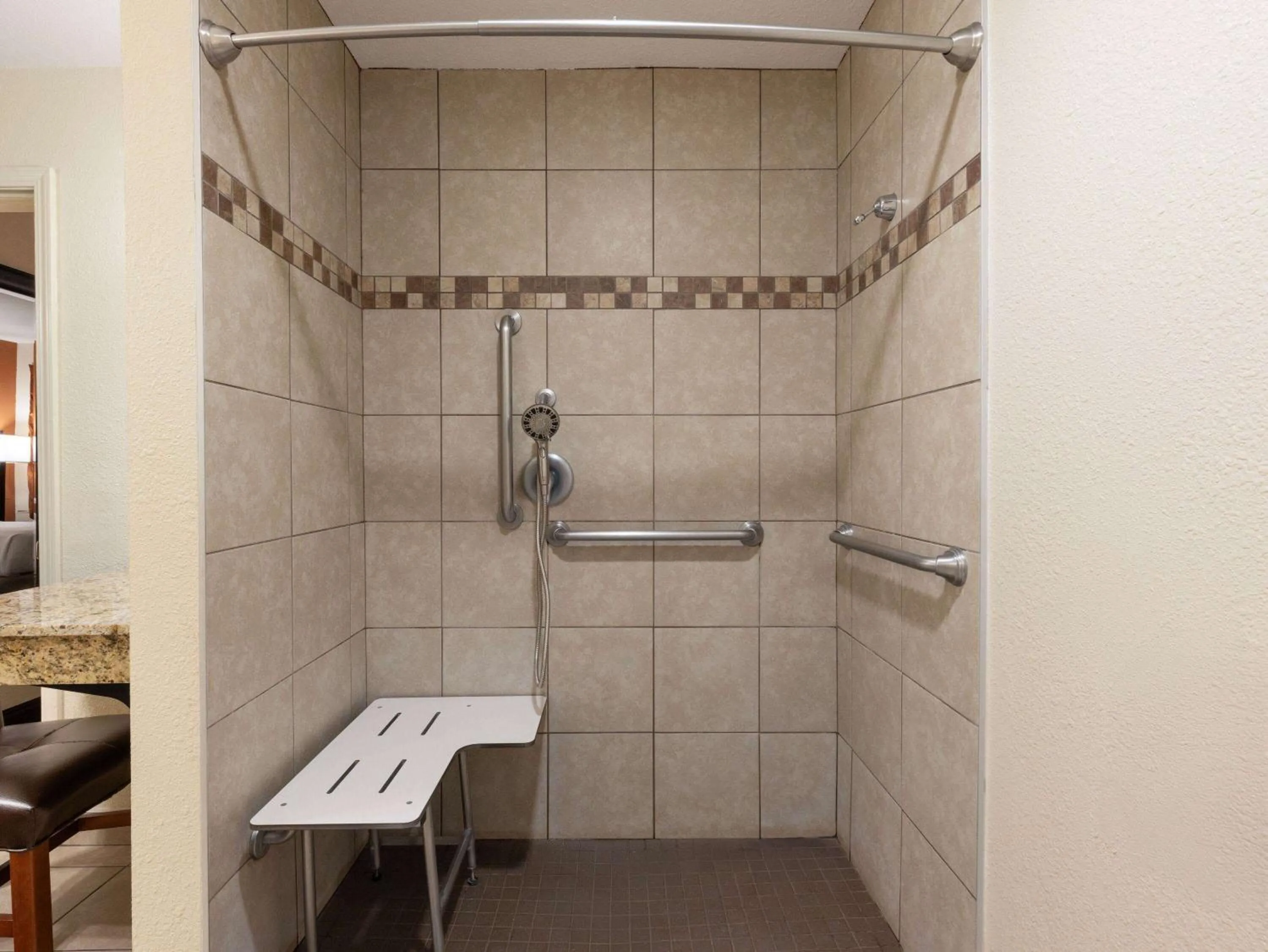Shower in Ramada by Wyndham Elko Hotel at Stockmen's Casino