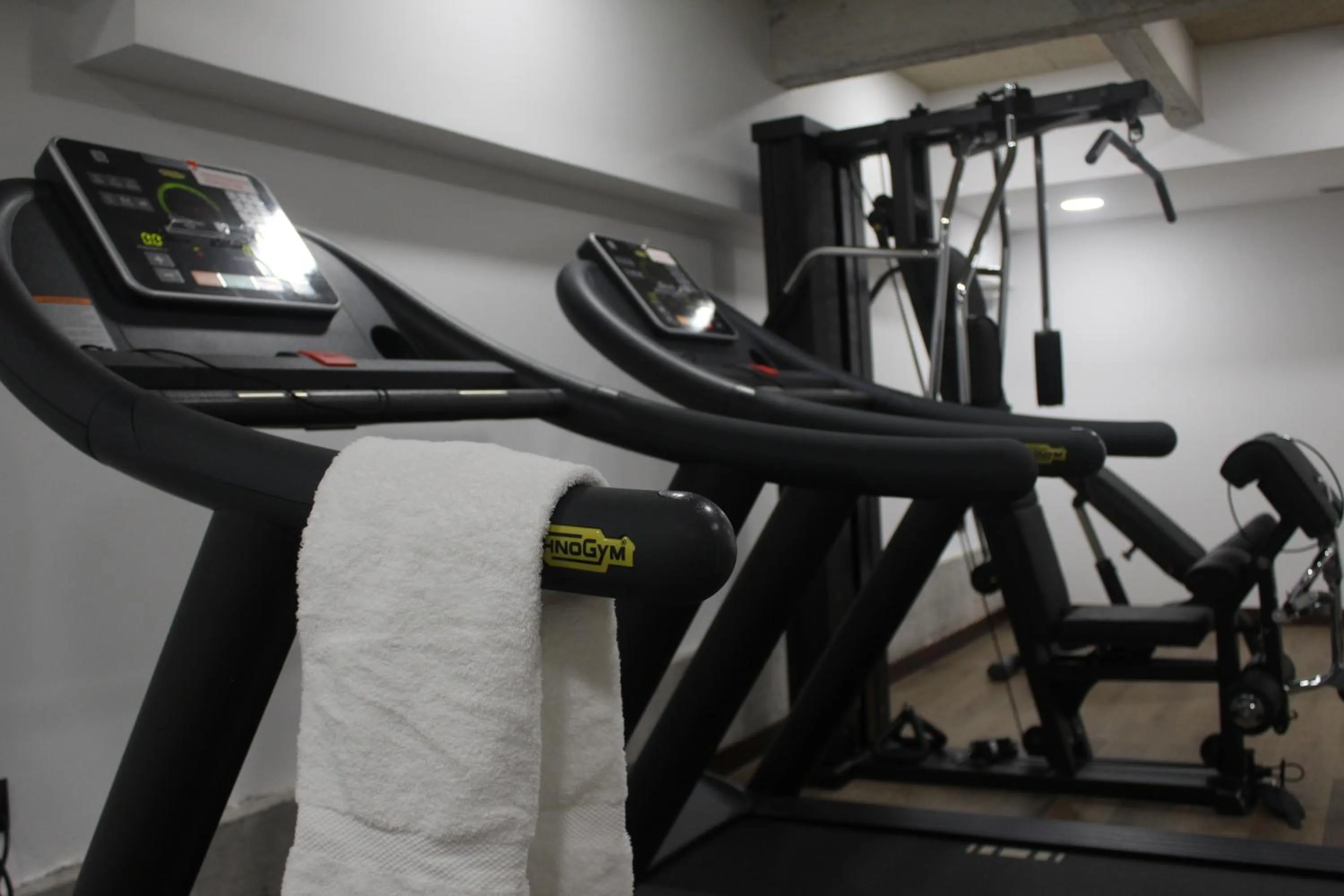 Fitness centre/facilities in Hotel Tayko Bilbao