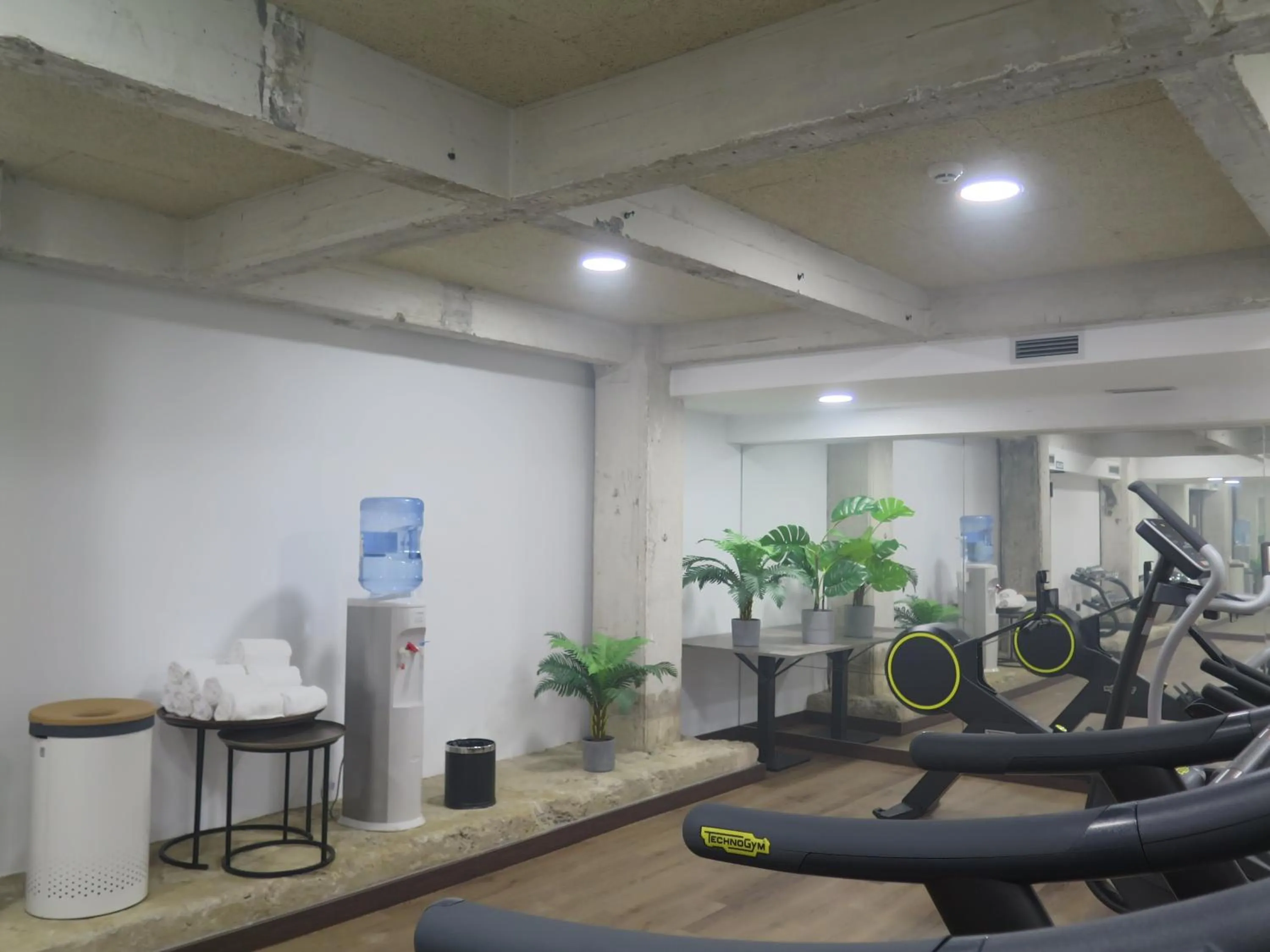Fitness centre/facilities in Hotel Tayko Bilbao