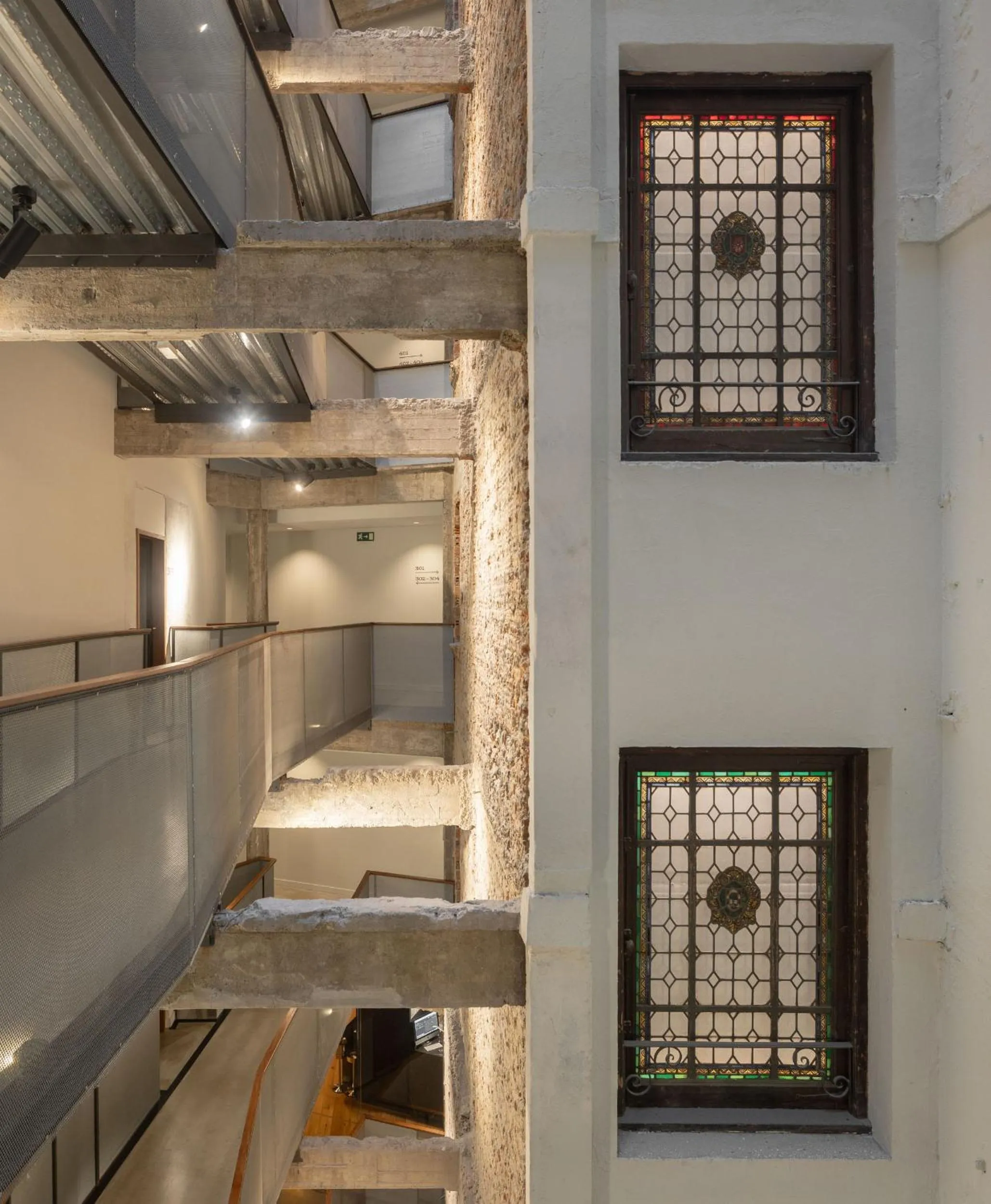 Decorative detail in Hotel Tayko Bilbao