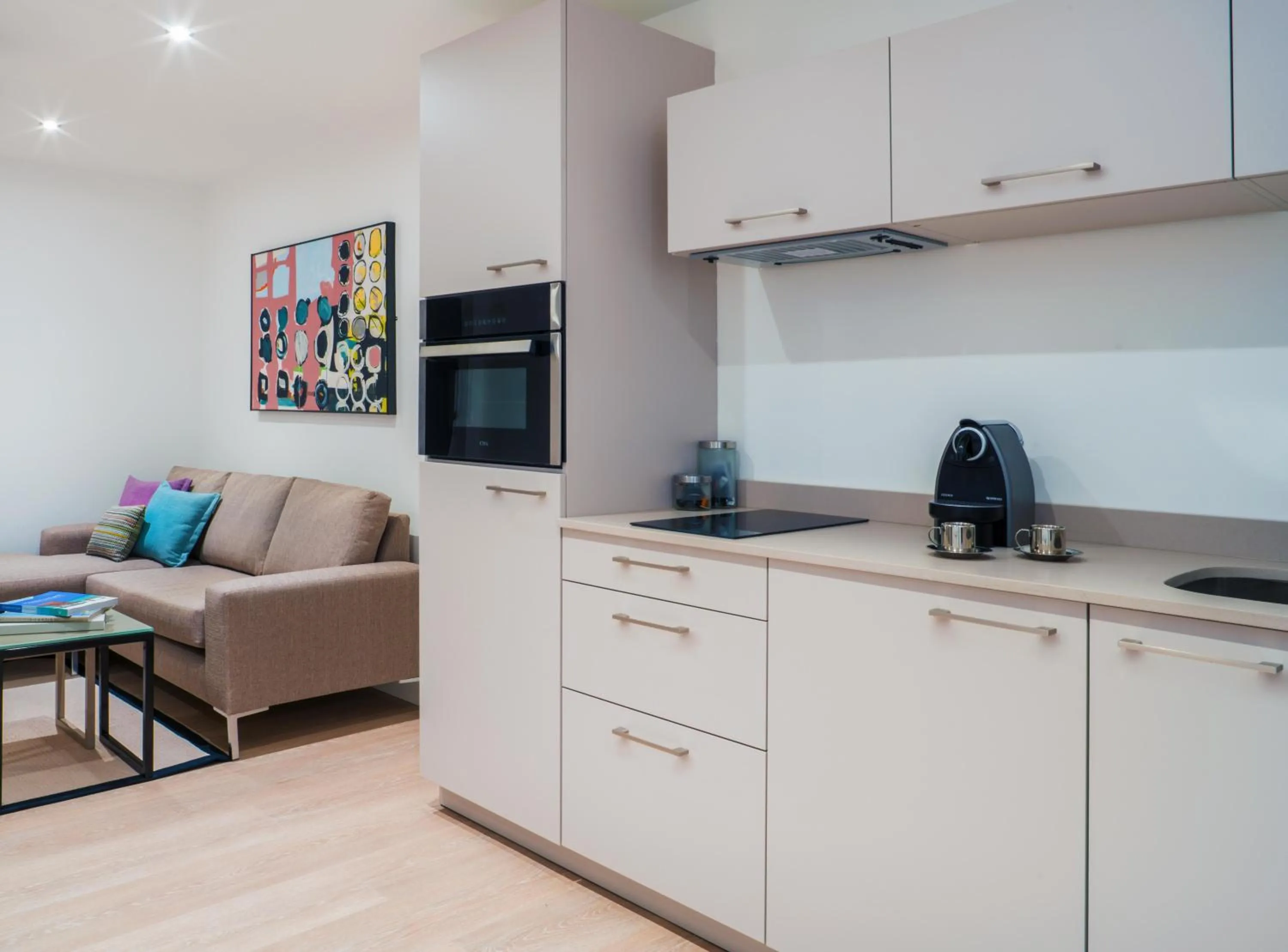 Kitchen or kitchenette in The Chronicle by Supercity Aparthotels