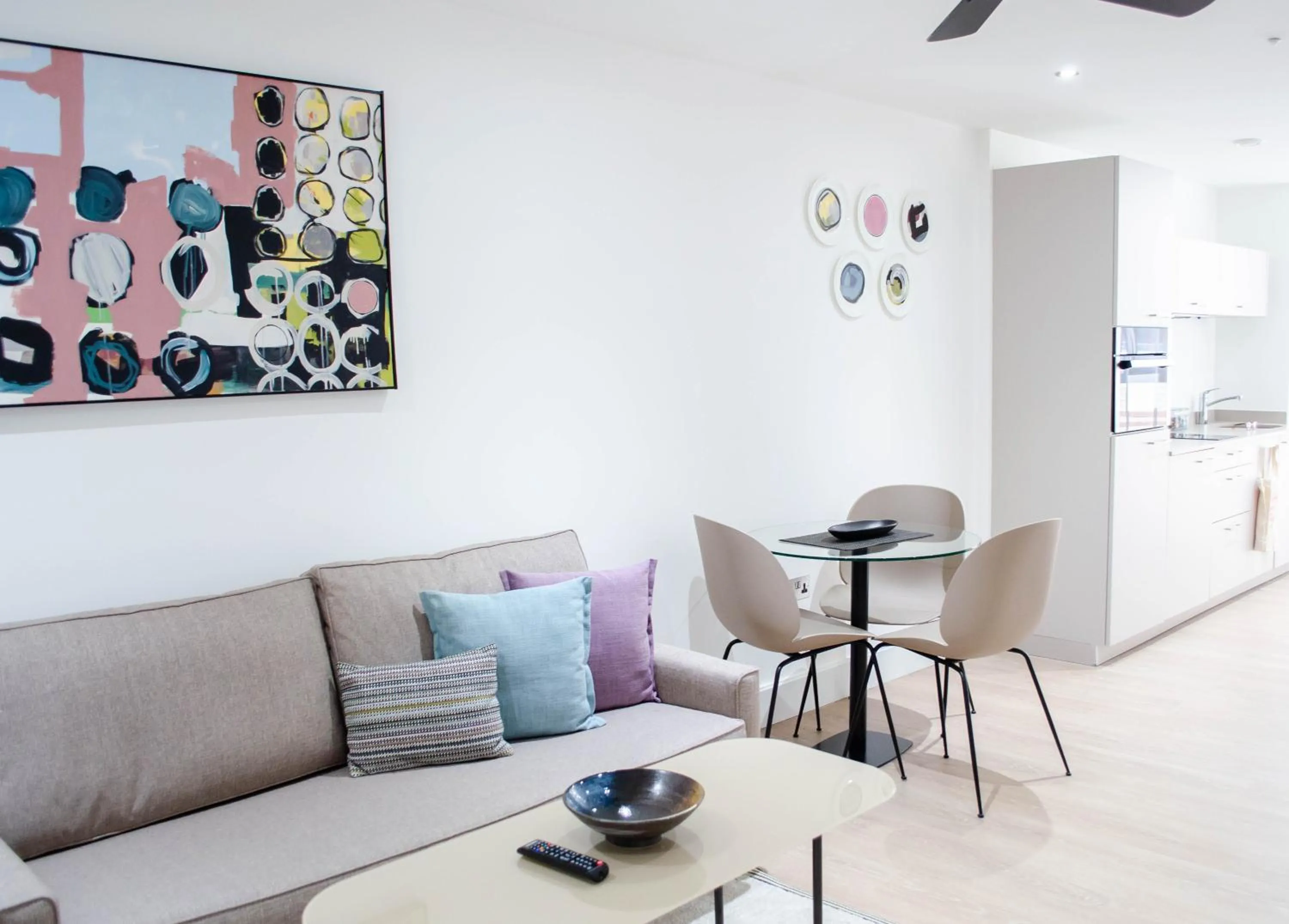 Living room in The Chronicle by Supercity Aparthotels