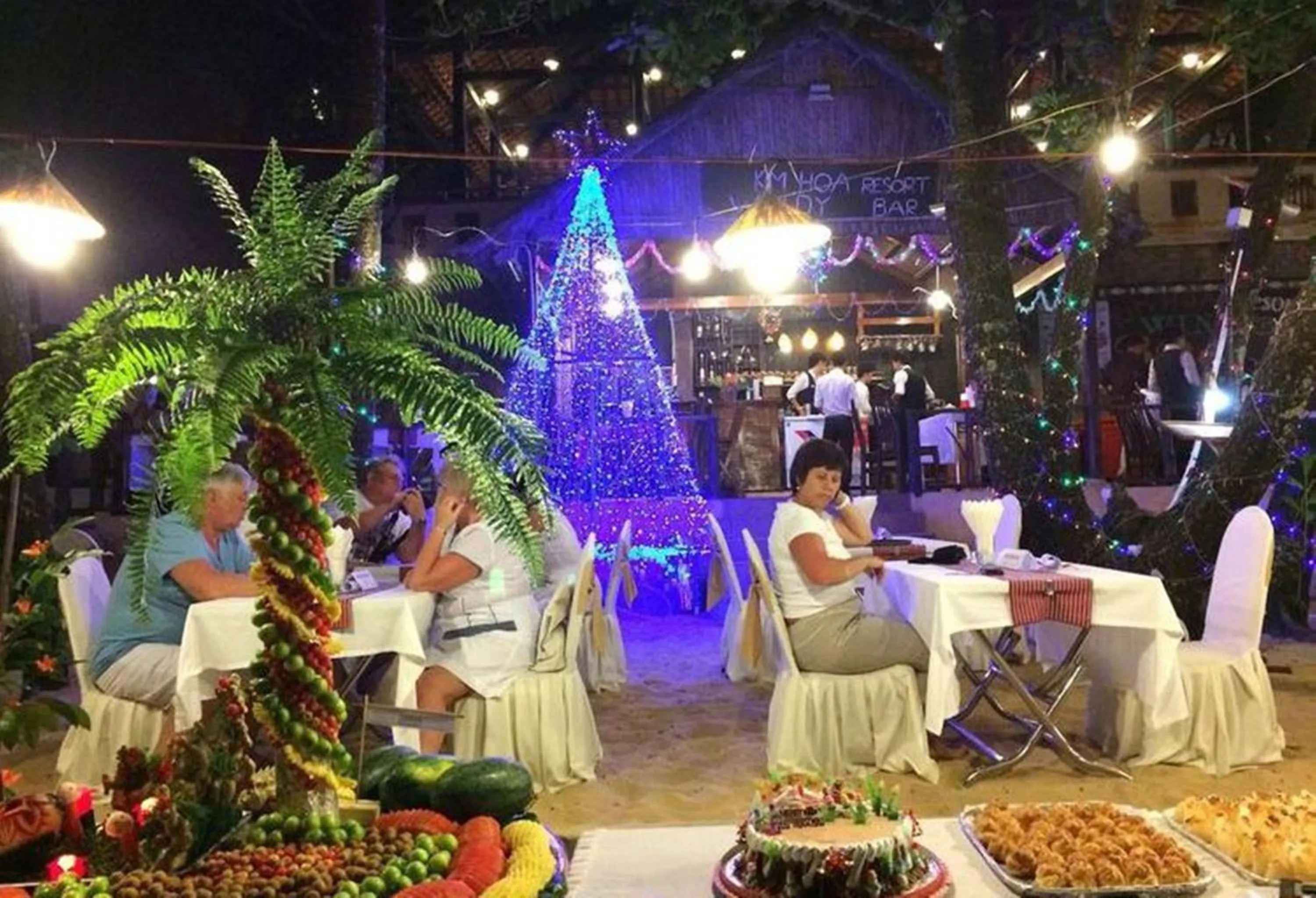 BBQ facilities in Kim Hoa Resort