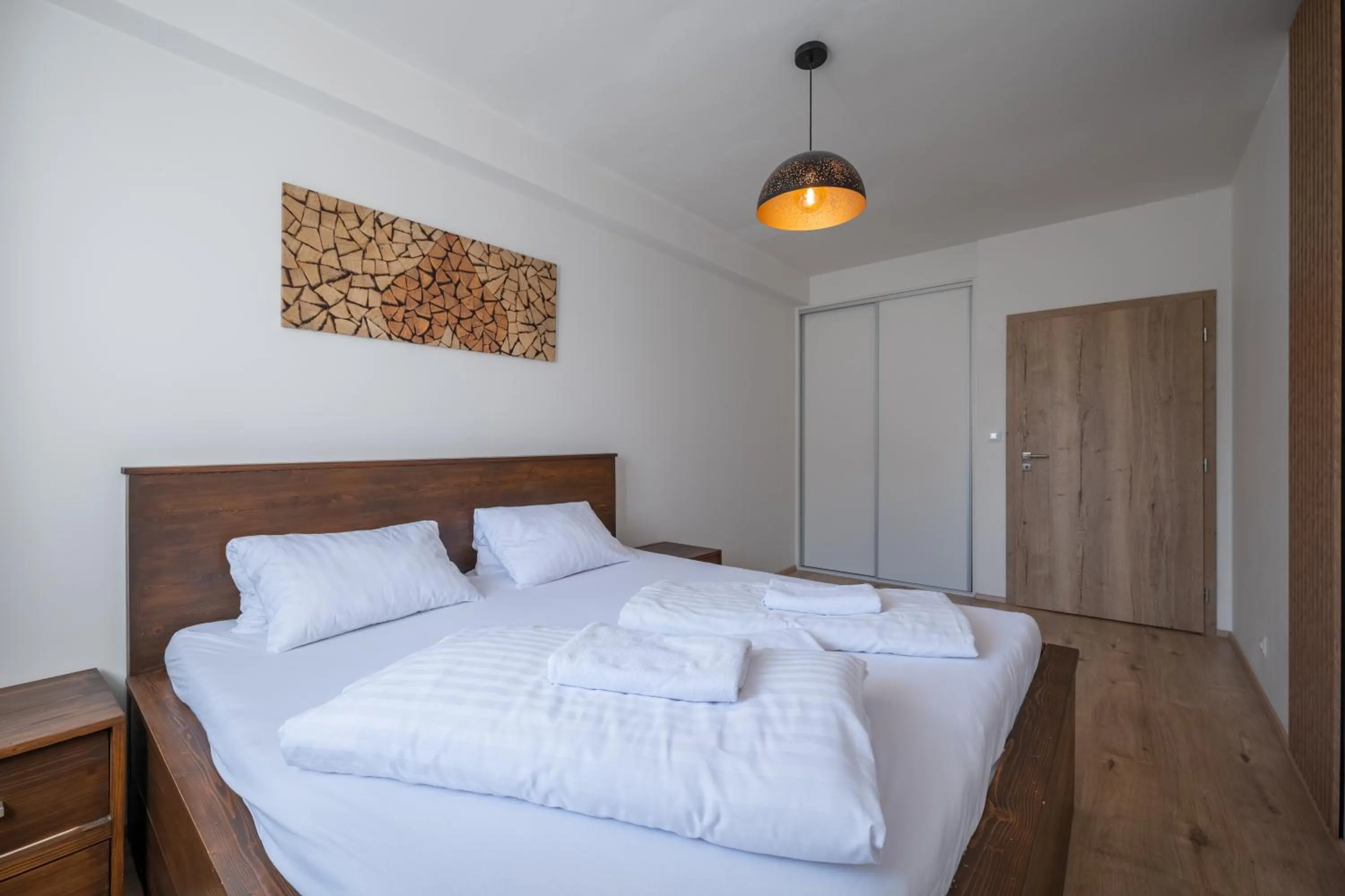 Bed in Aparthotel Klínovec Views