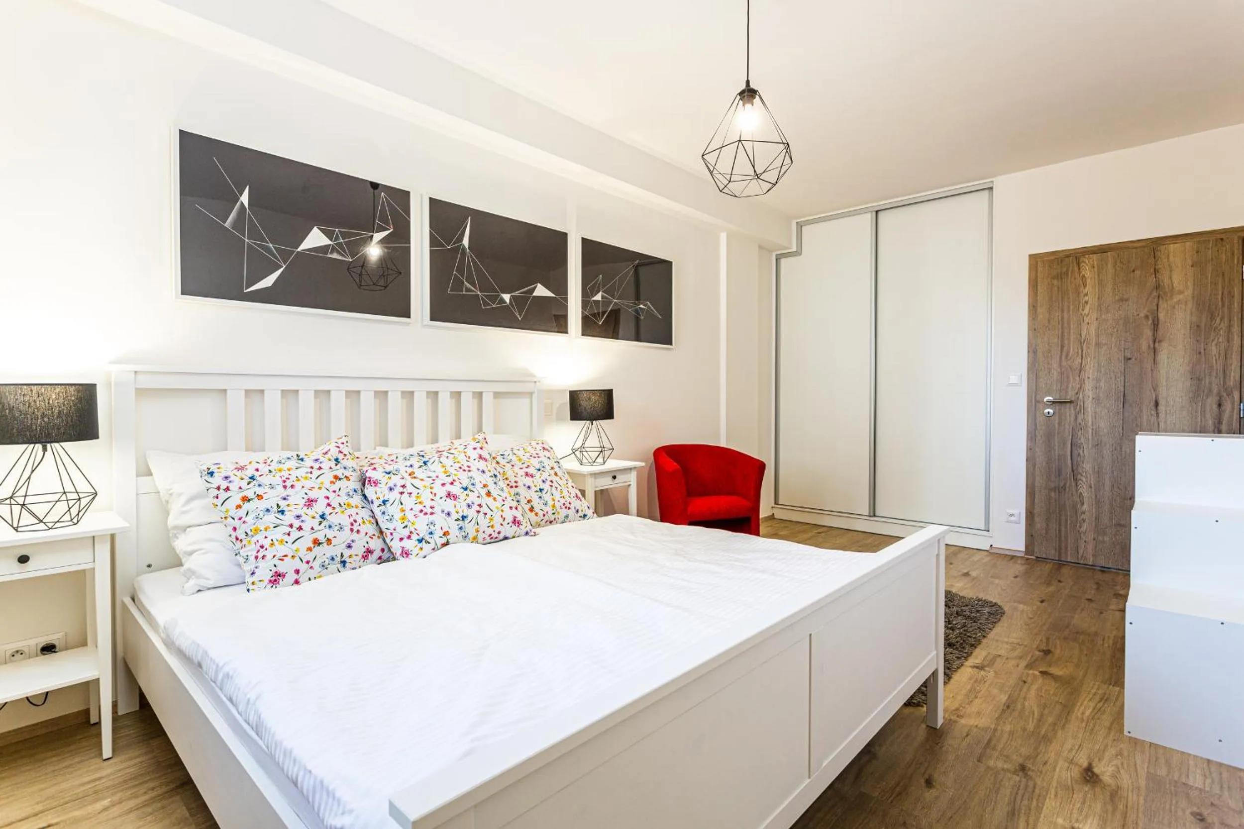 Bed in Aparthotel Klínovec Views