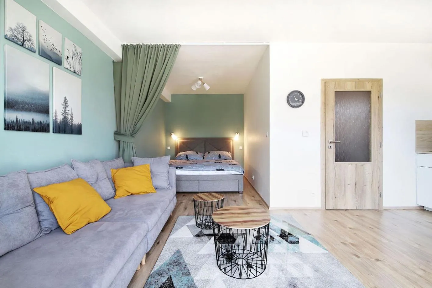 Bed in Aparthotel Klínovec Views