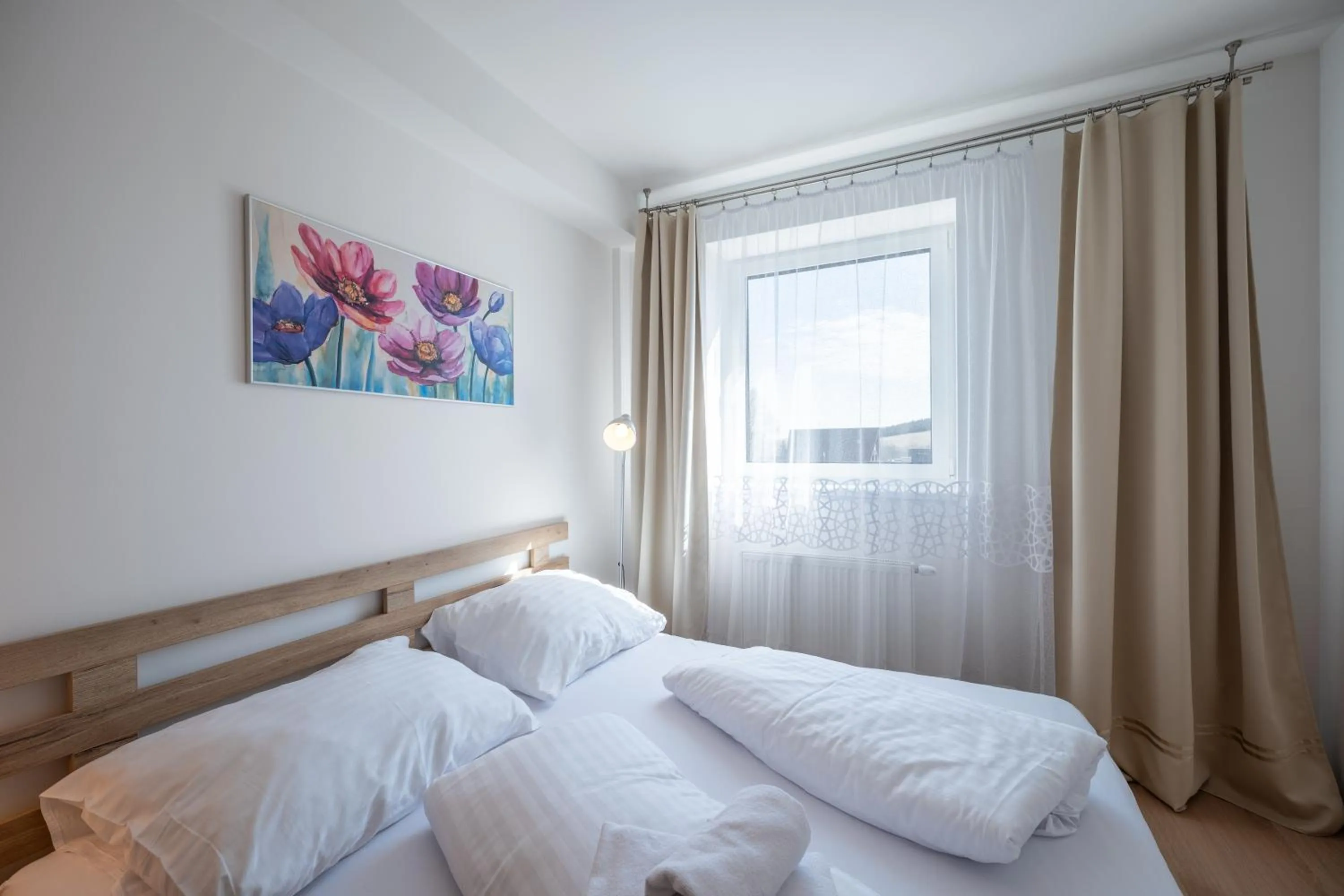 Bed in Aparthotel Klínovec Views